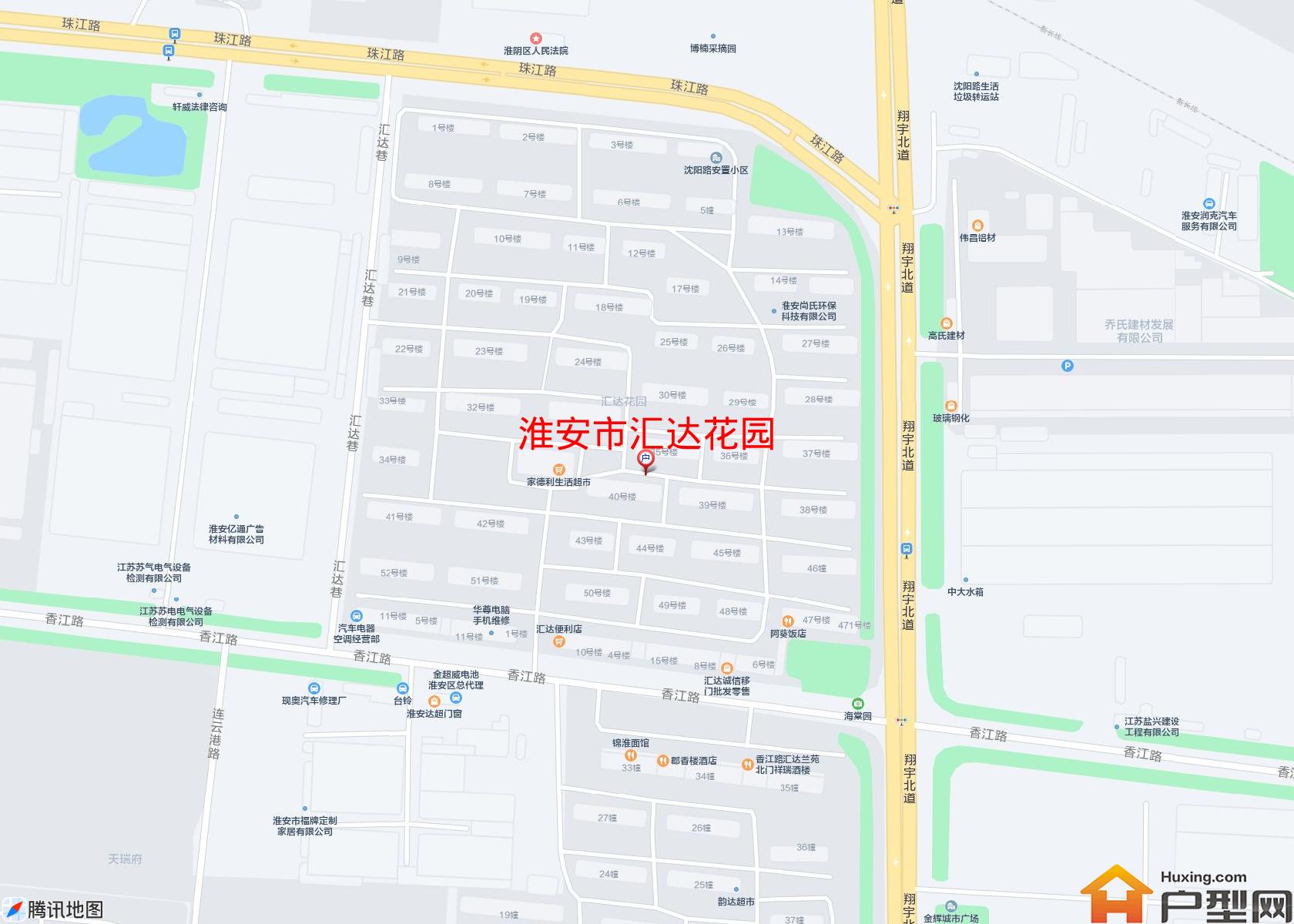 汇达花园小区 - 户型网