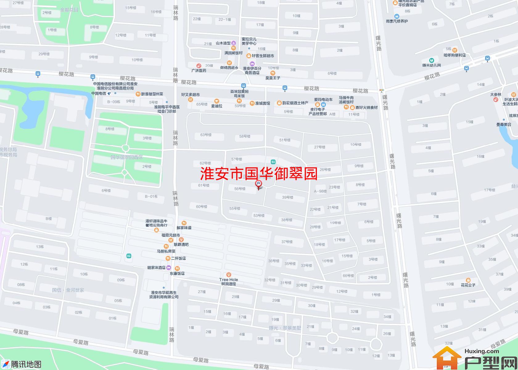 国华御翠园小区 - 户型网