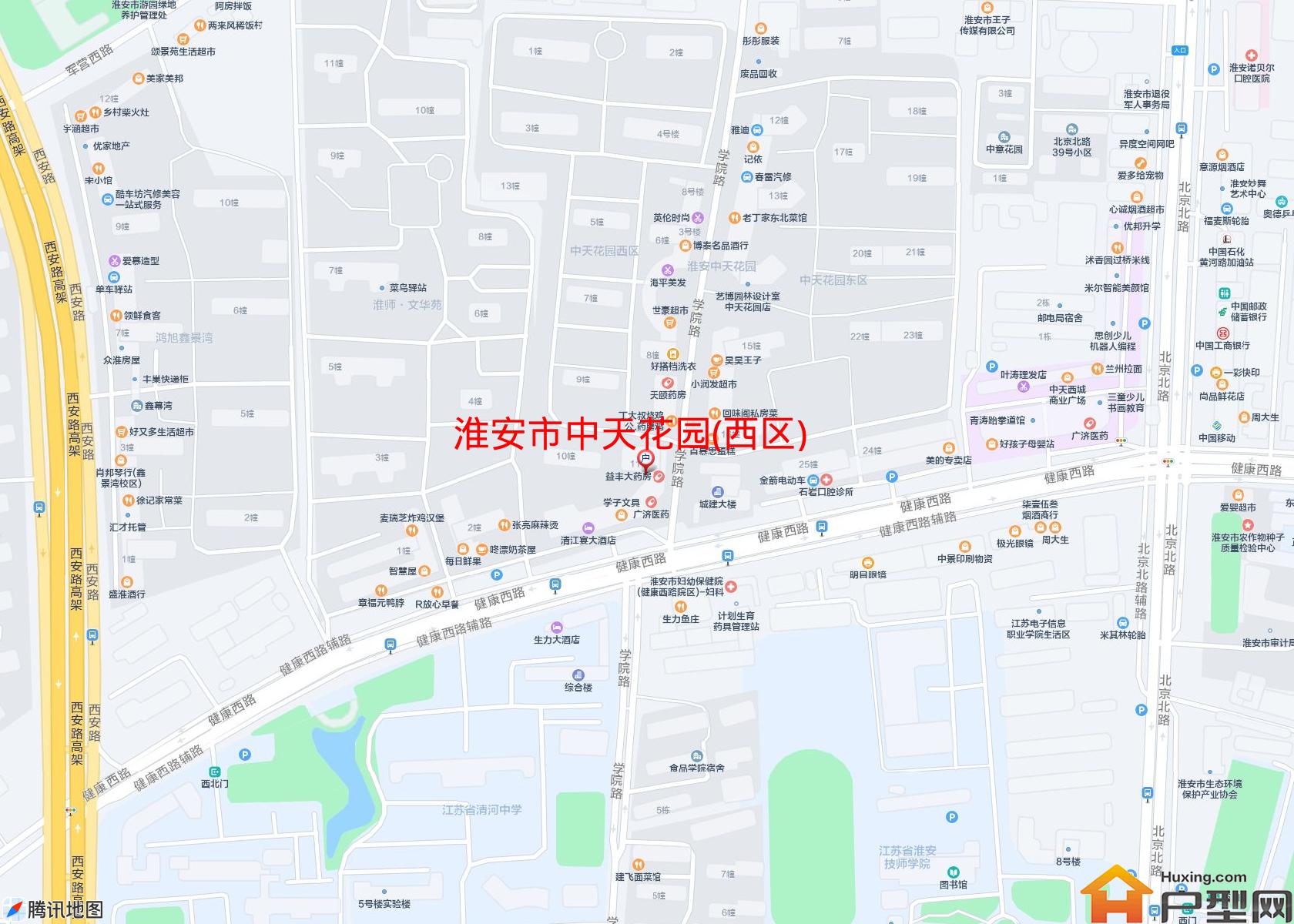 中天花园(西区)小区 - 户型网