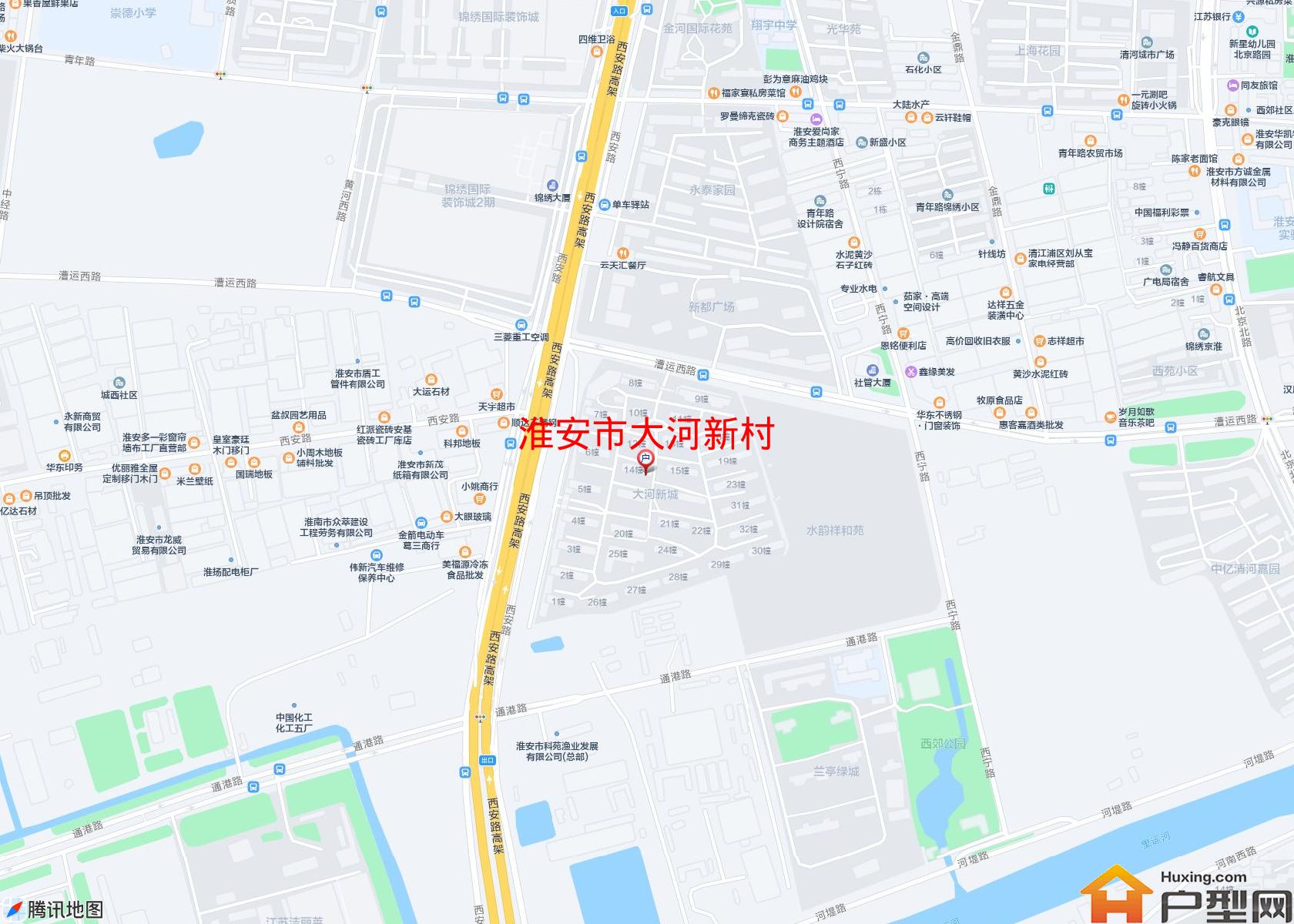 大河新村小区 - 户型网
