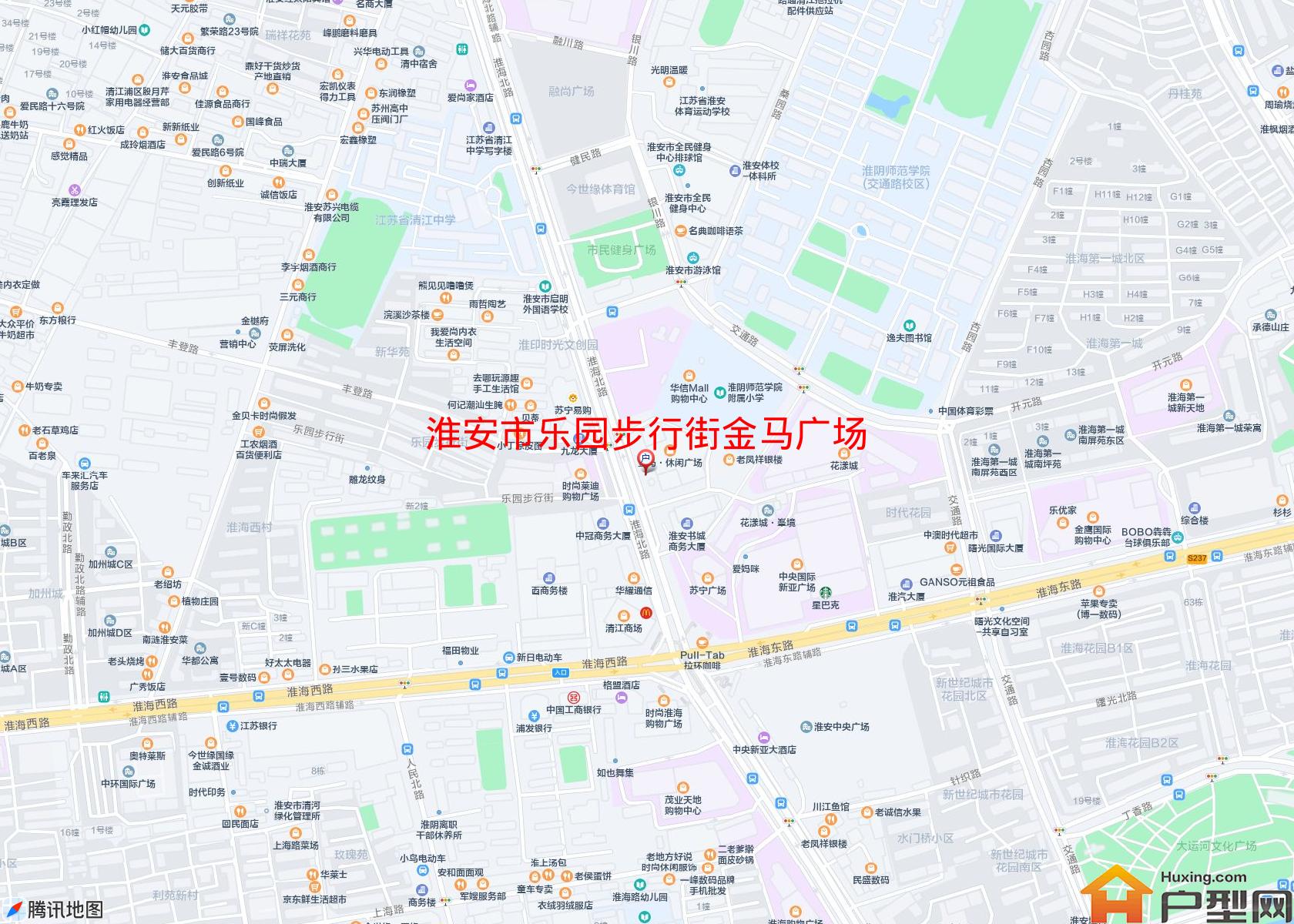 乐园步行街金马广场小区 - 户型网