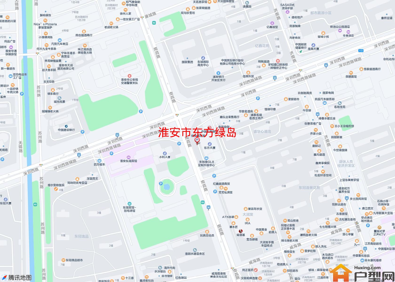 东方绿岛小区 - 户型网