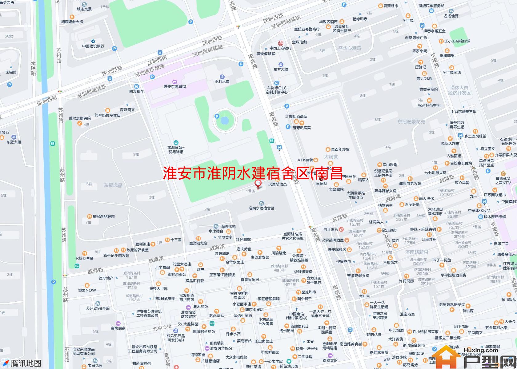 淮阴水建宿舍区(南昌路20号)小区 - 户型网