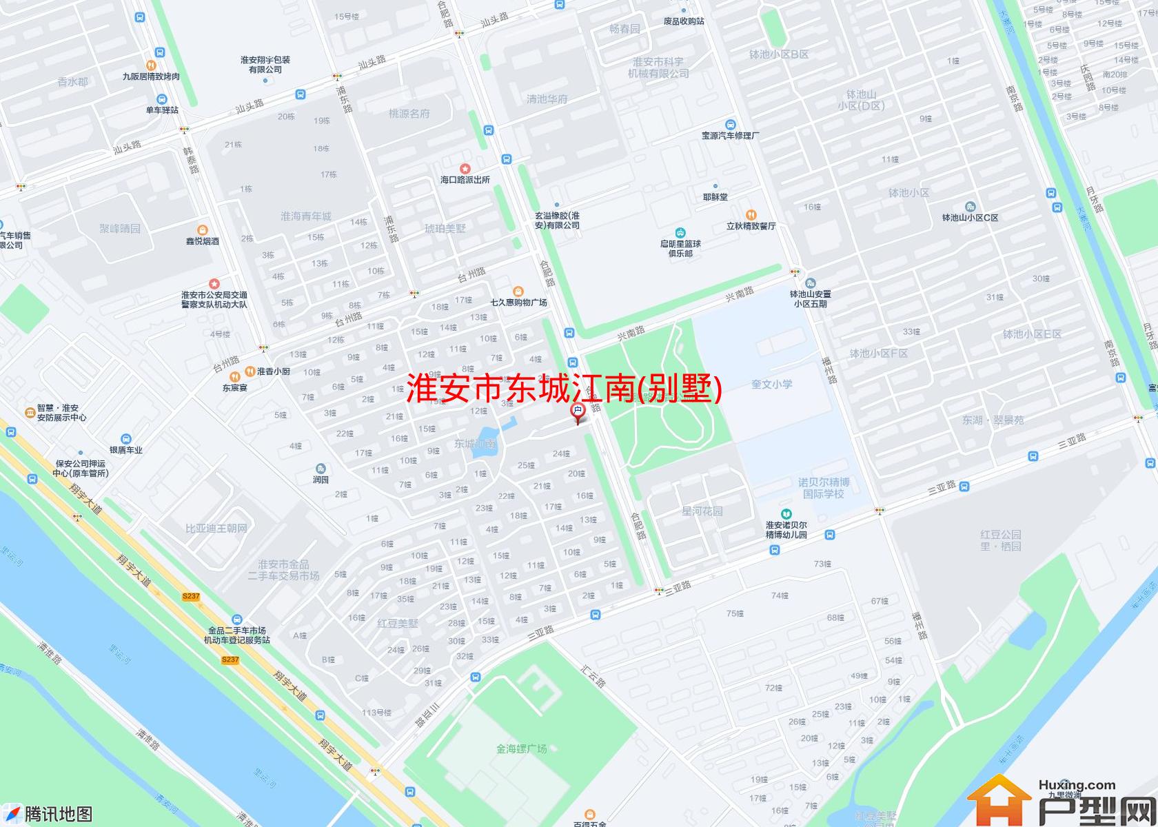 东城江南(别墅)小区 - 户型网