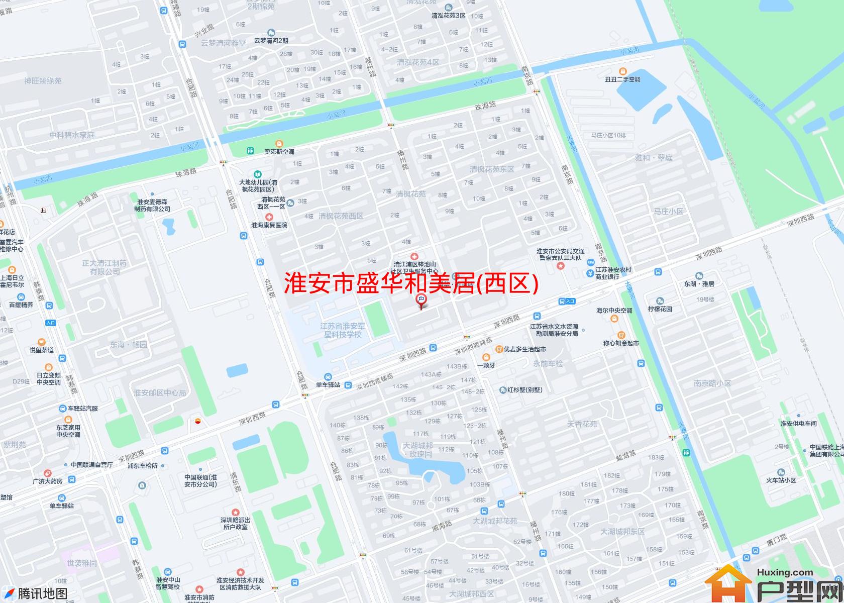 盛华和美居(西区)小区 - 户型网