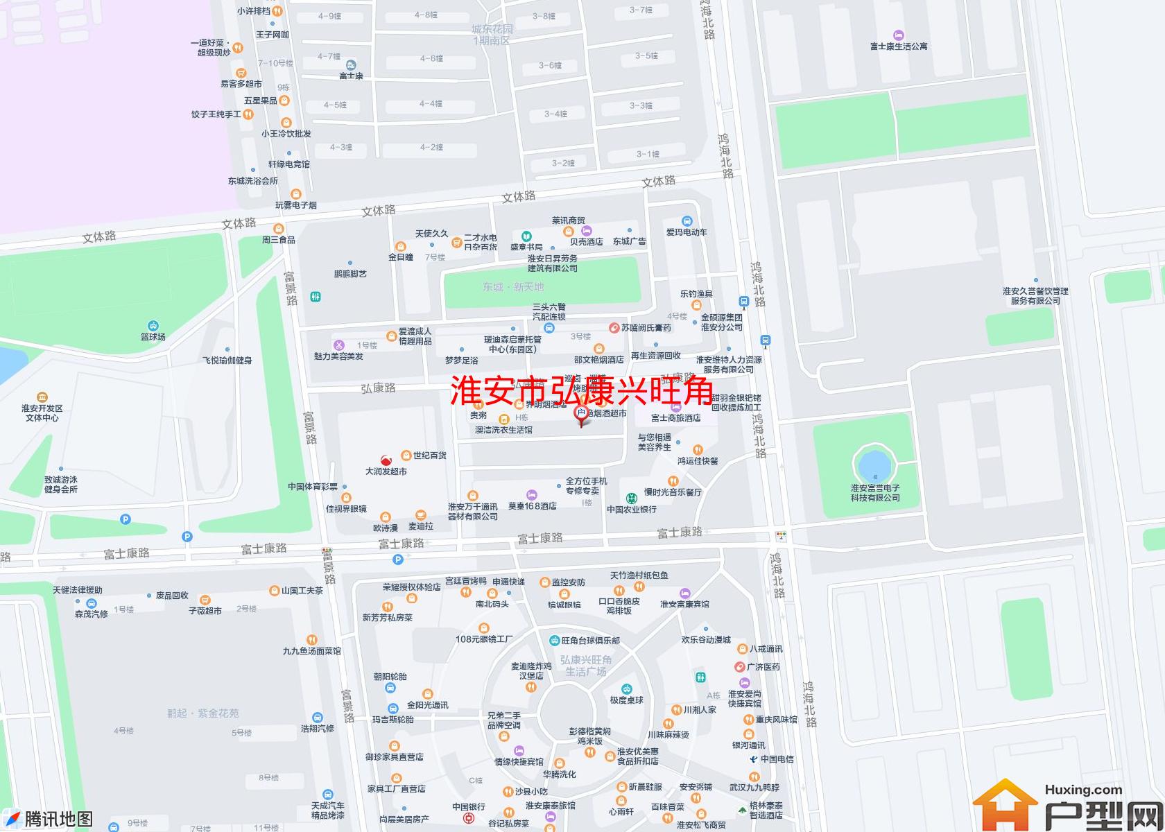 弘康兴旺角小区 - 户型网