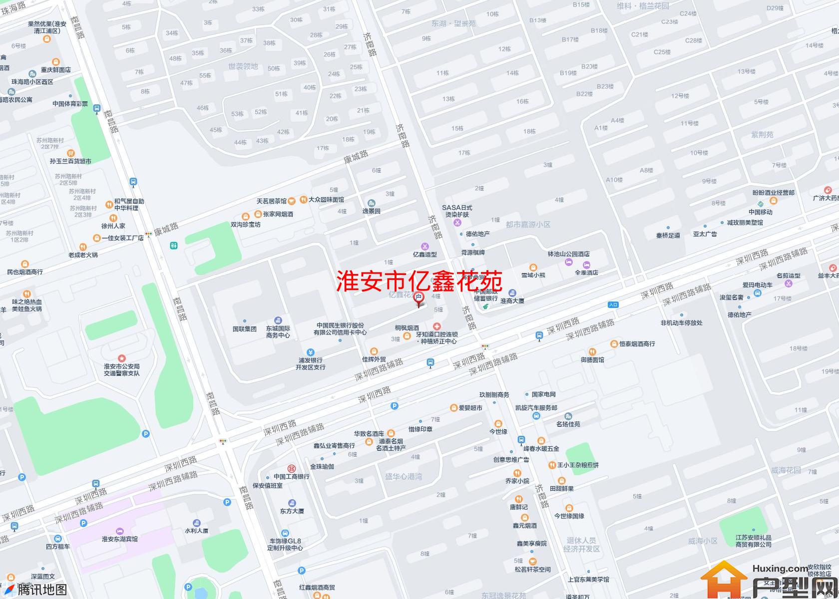 亿鑫花苑小区 - 户型网