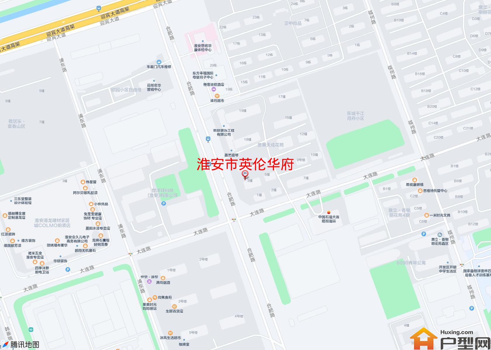 英伦华府小区 - 户型网
