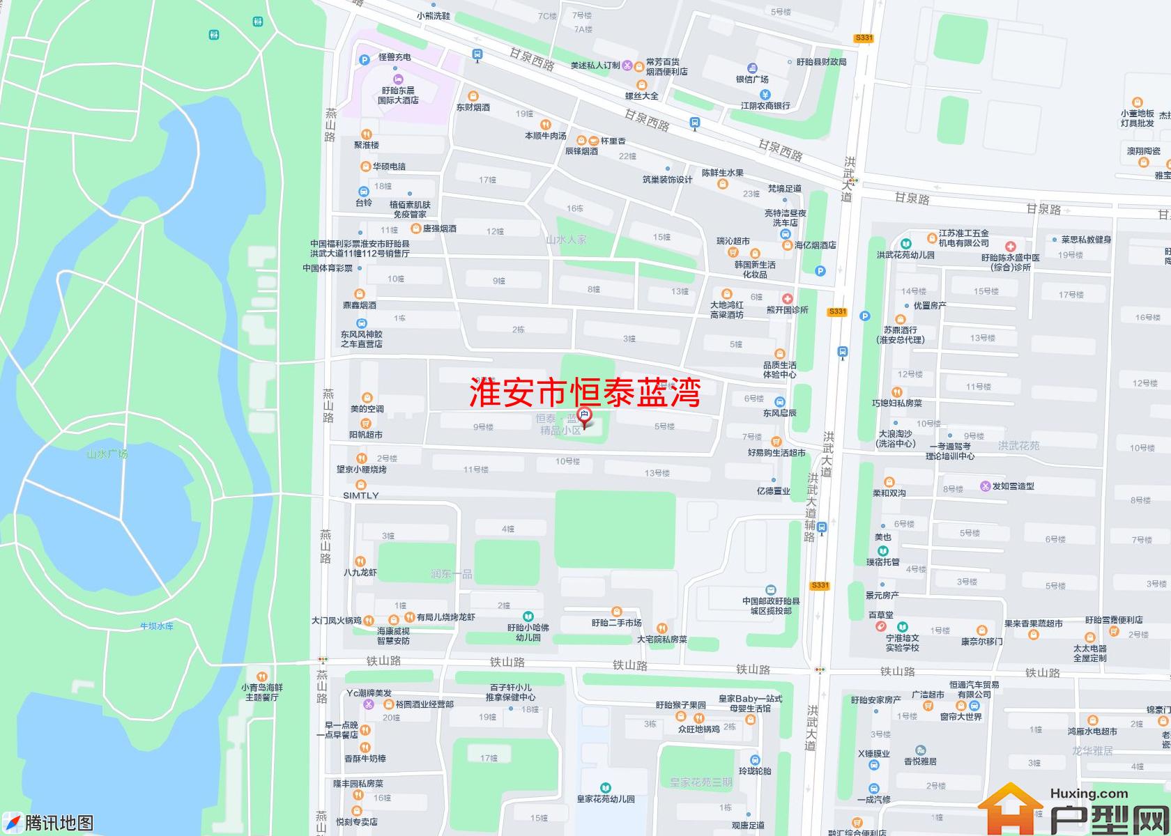 恒泰蓝湾小区 - 户型网