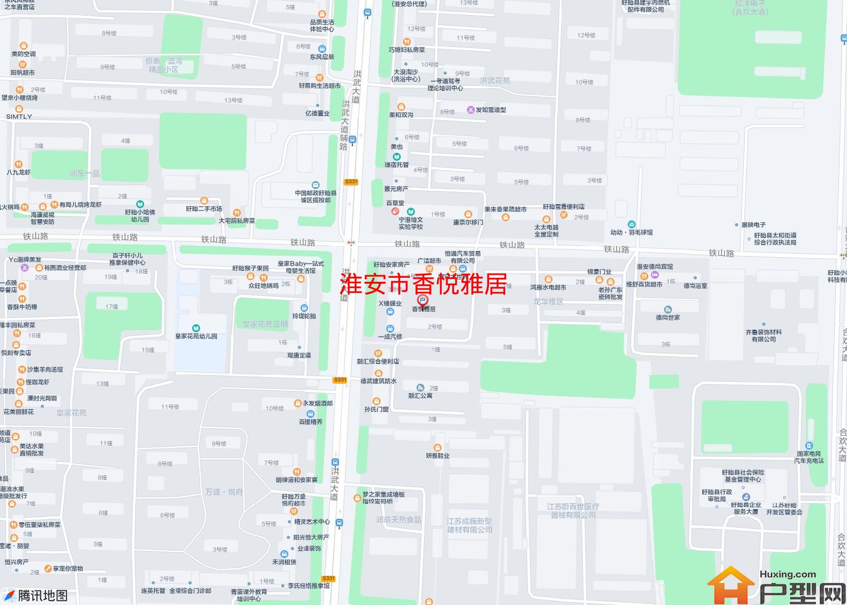 香悦雅居小区 - 户型网