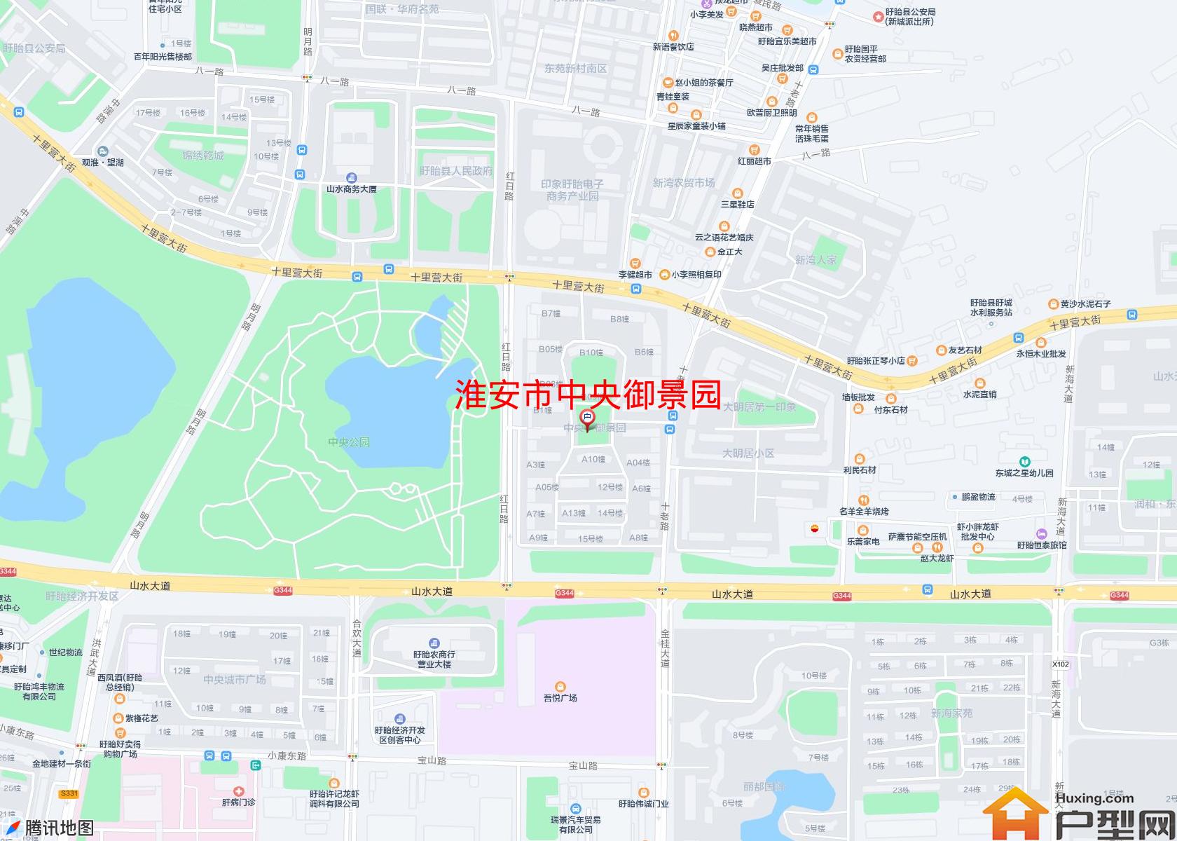 中央御景园小区 - 户型网