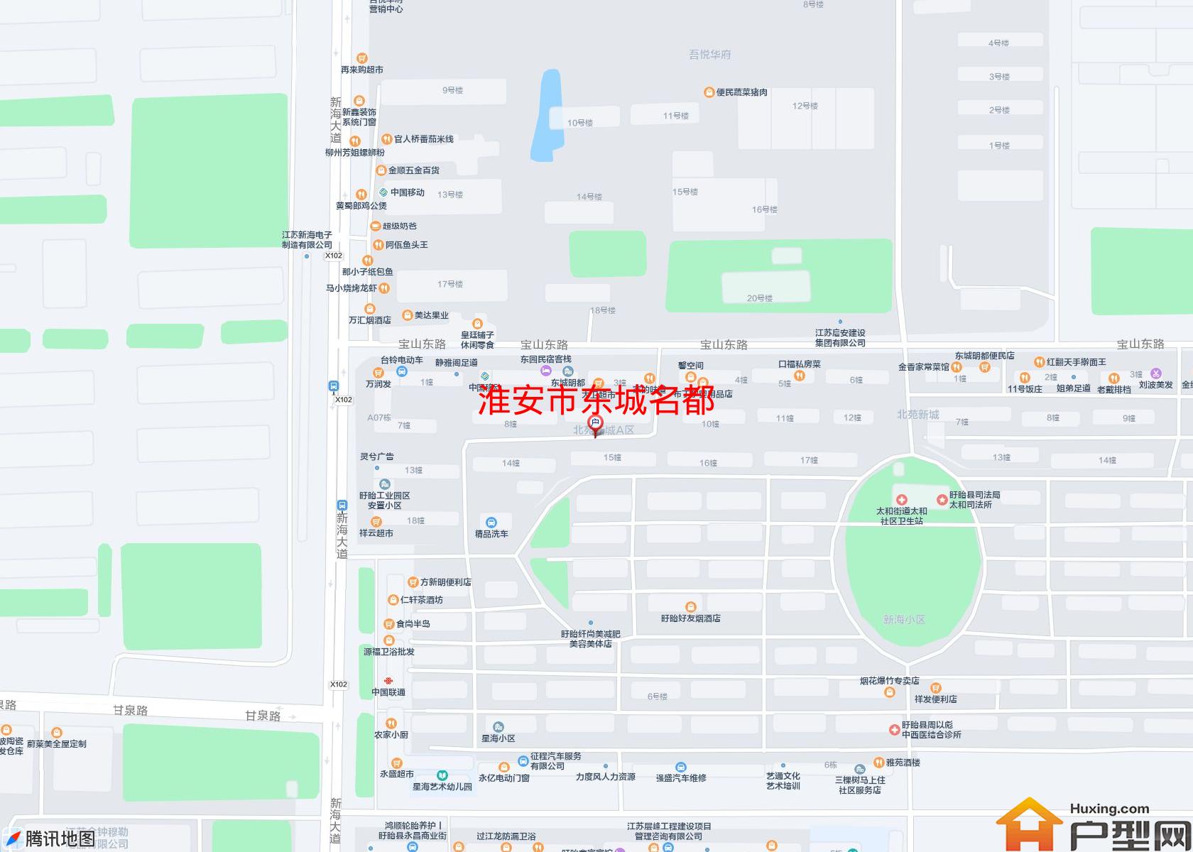 东城名都小区 - 户型网