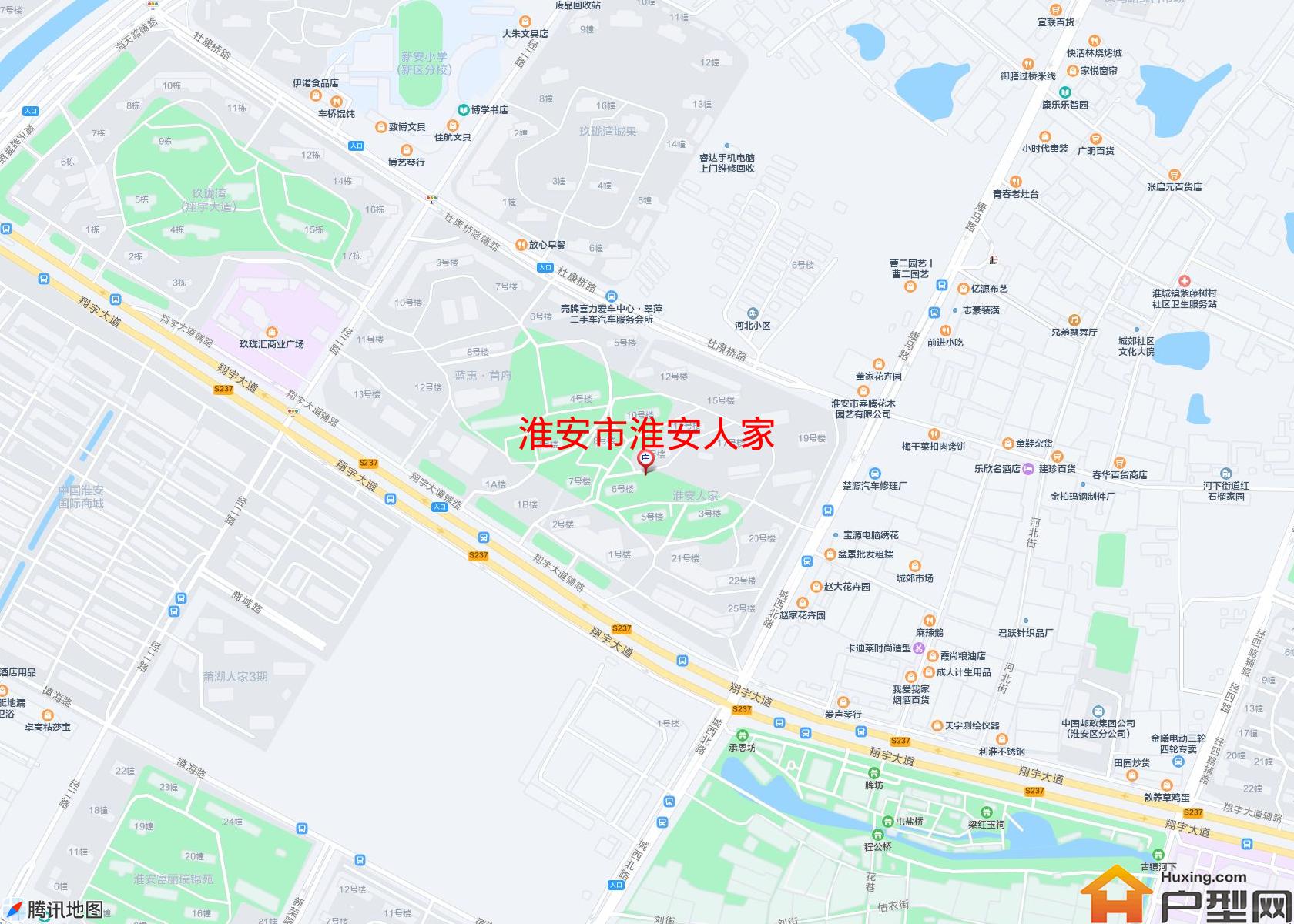 淮安人家小区 - 户型网