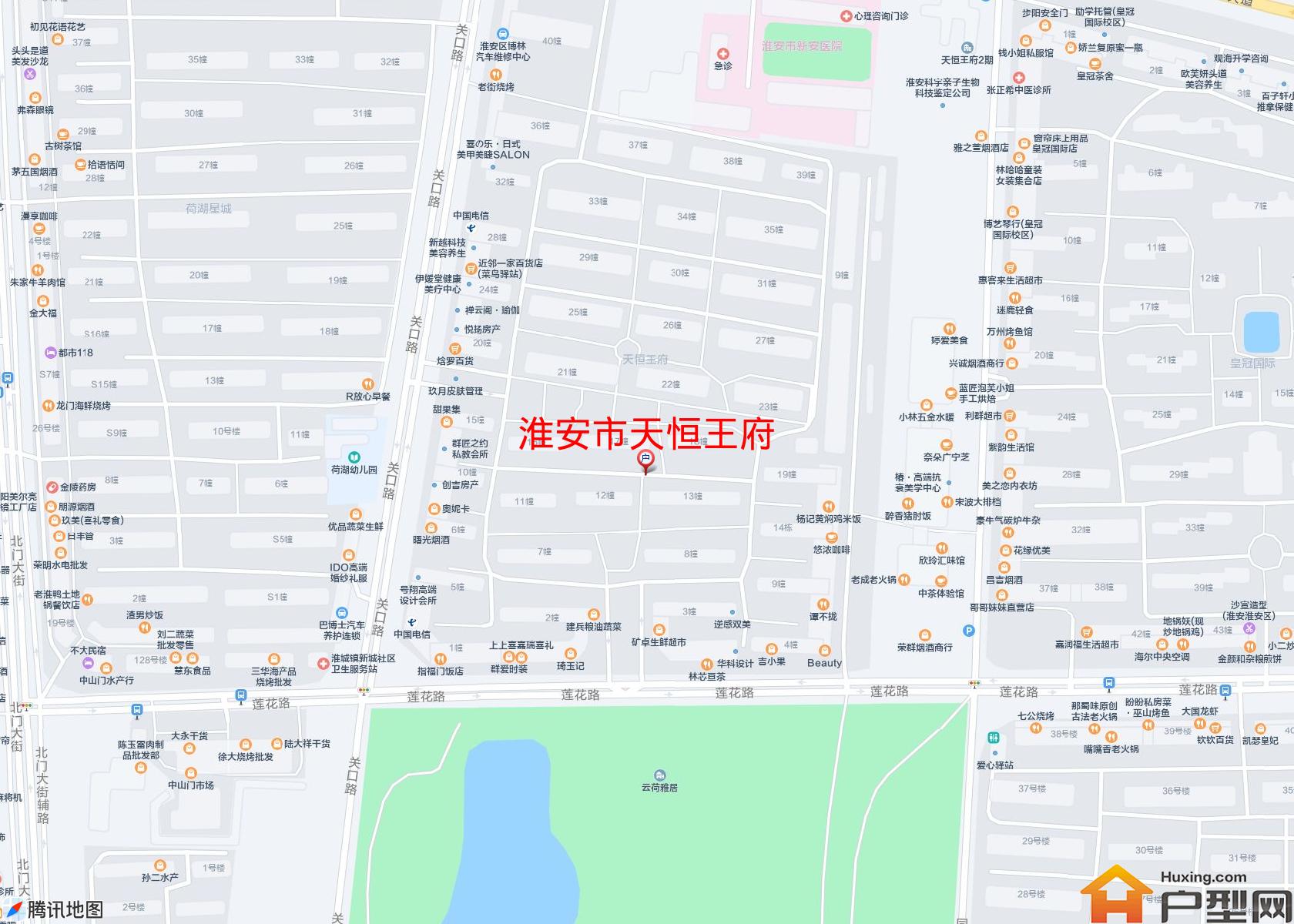 天恒王府小区 - 户型网