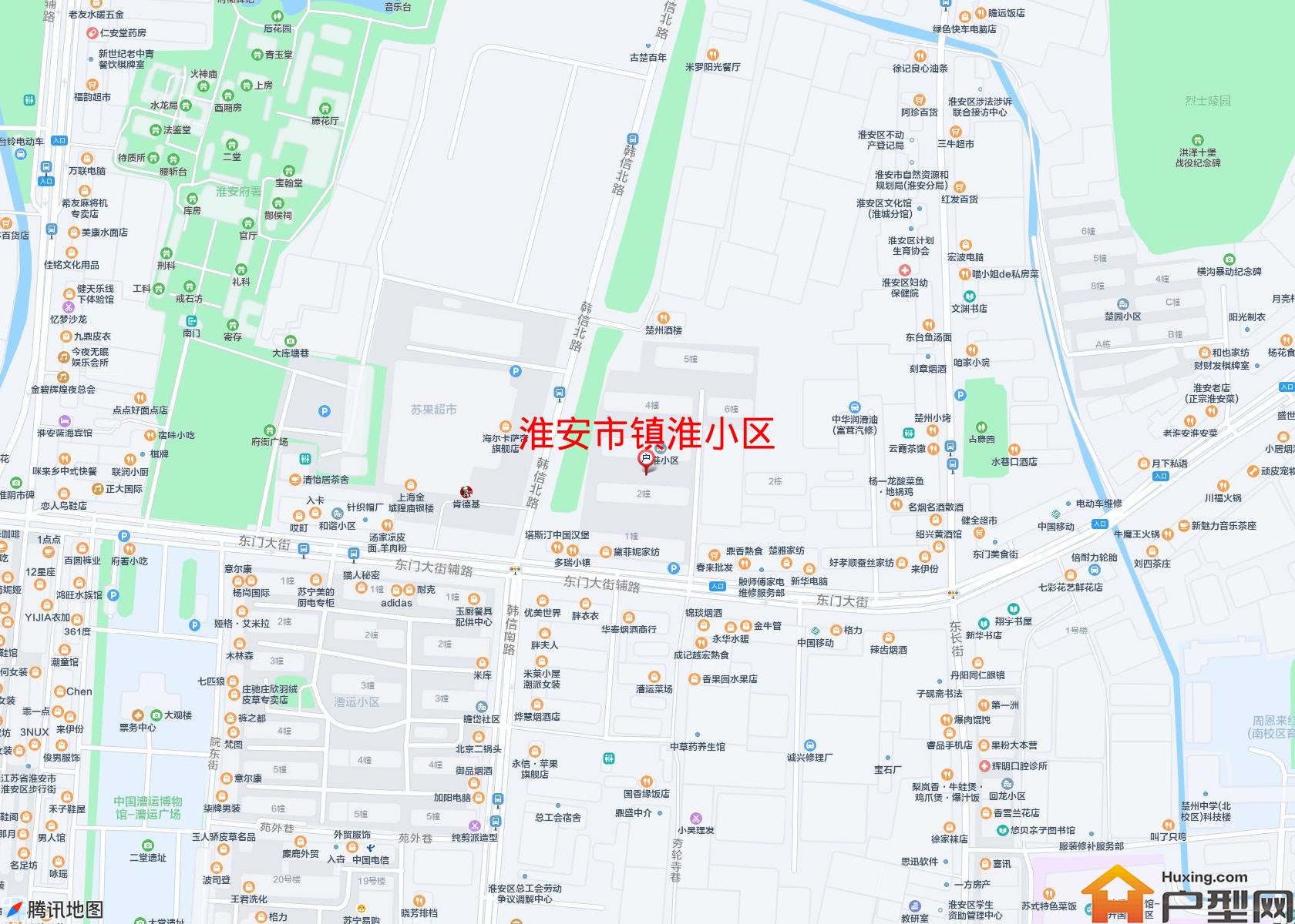 镇淮小区小区 - 户型网
