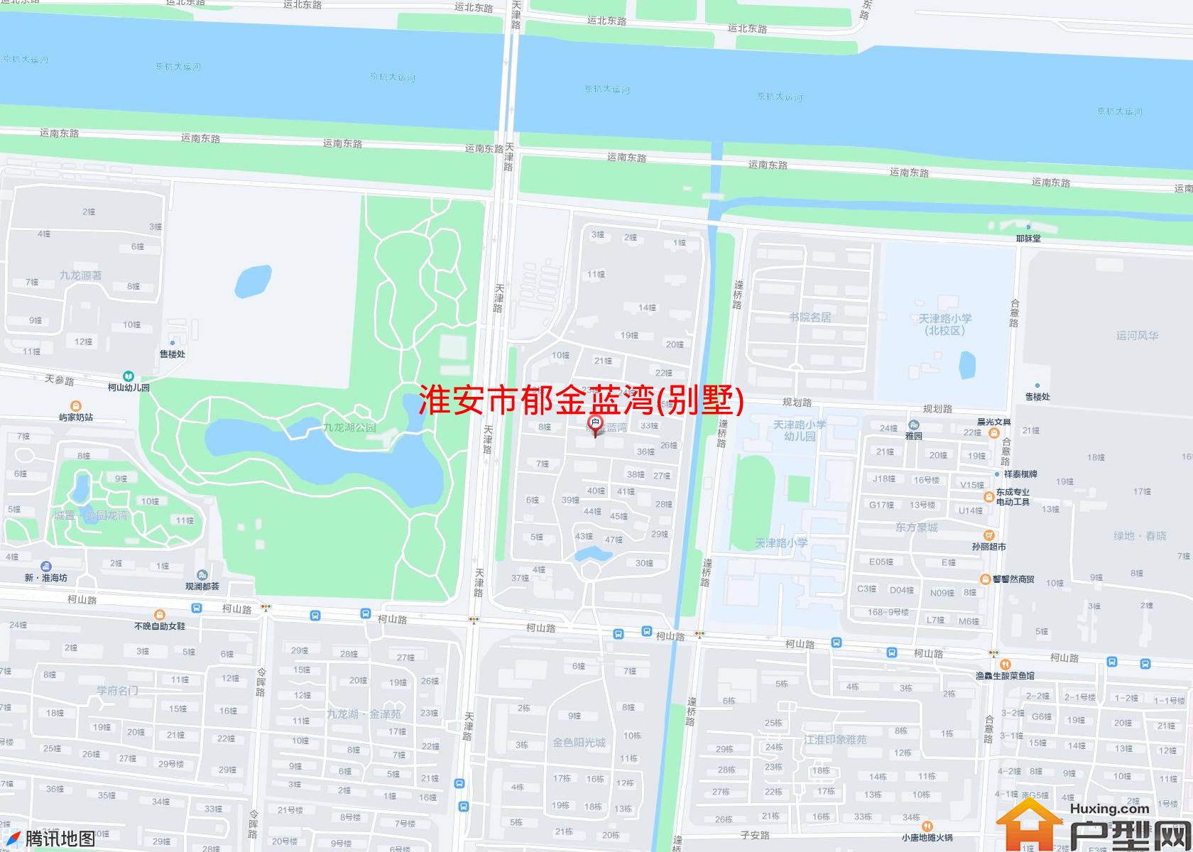 郁金蓝湾(别墅)小区 - 户型网