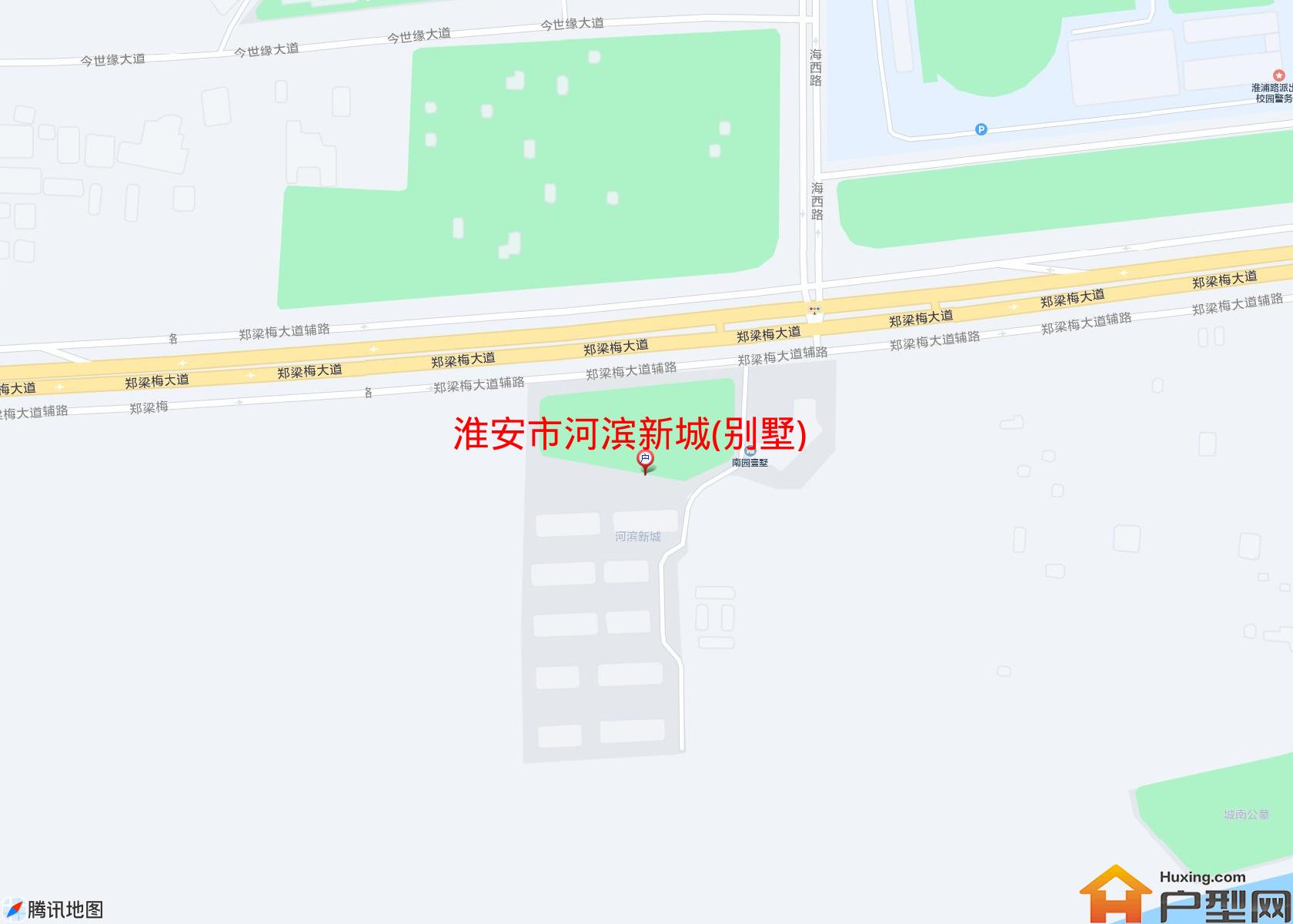 河滨新城(别墅)小区 - 户型网