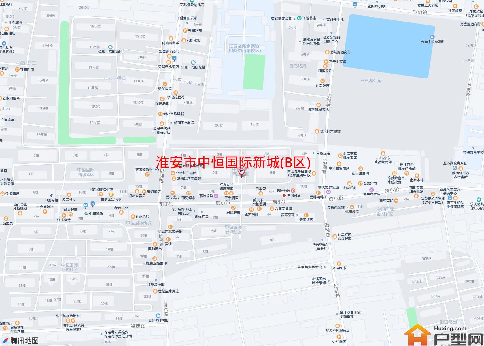 中恒国际新城(B区)小区 - 户型网