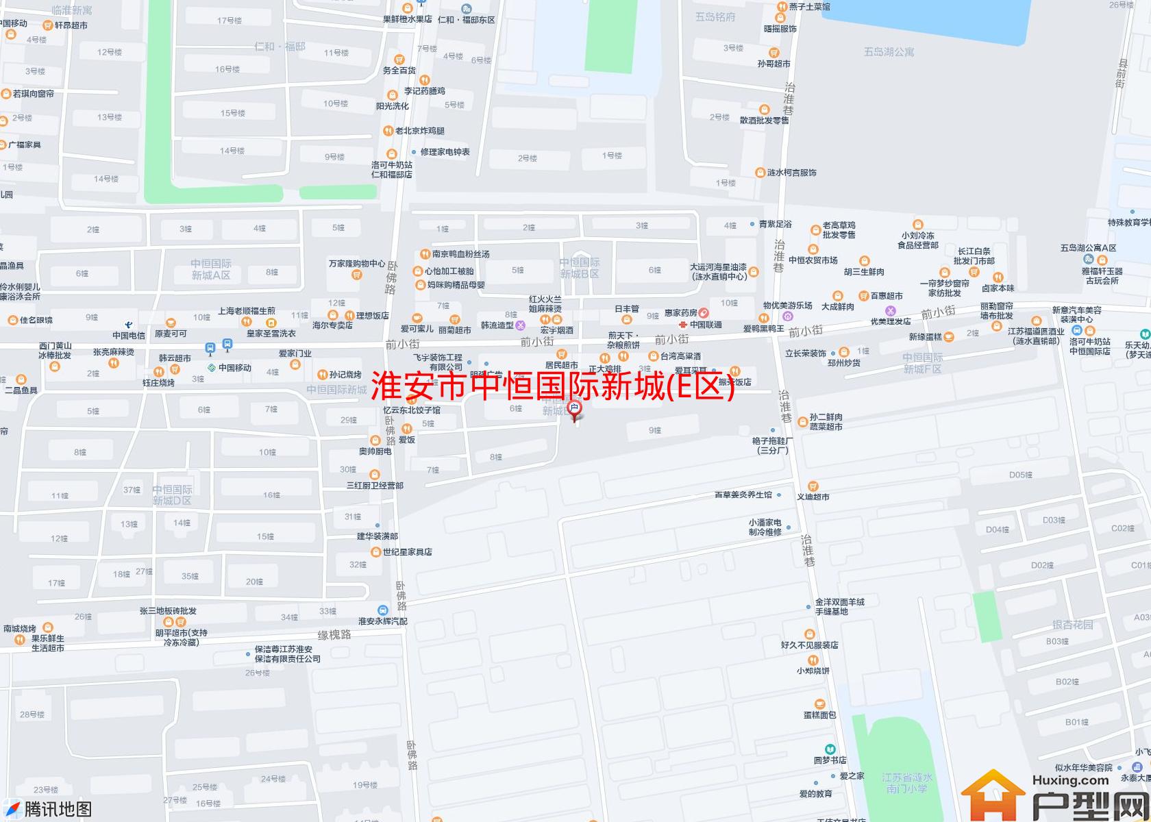 中恒国际新城(E区)小区 - 户型网