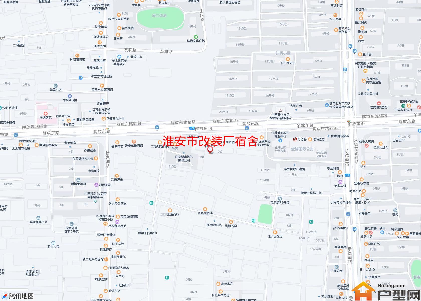 改装厂宿舍小区 - 户型网