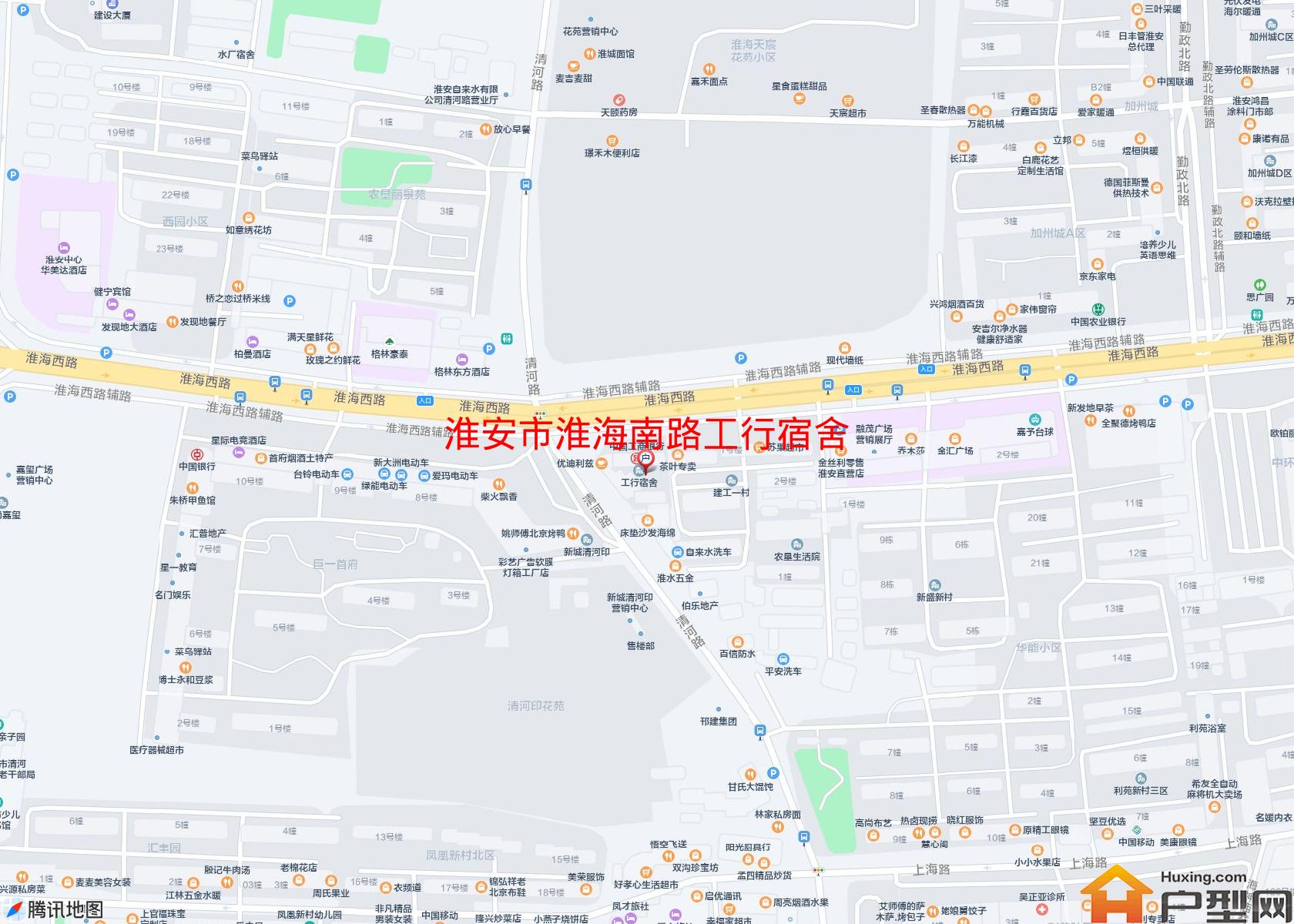 淮海南路工行宿舍小区 - 户型网