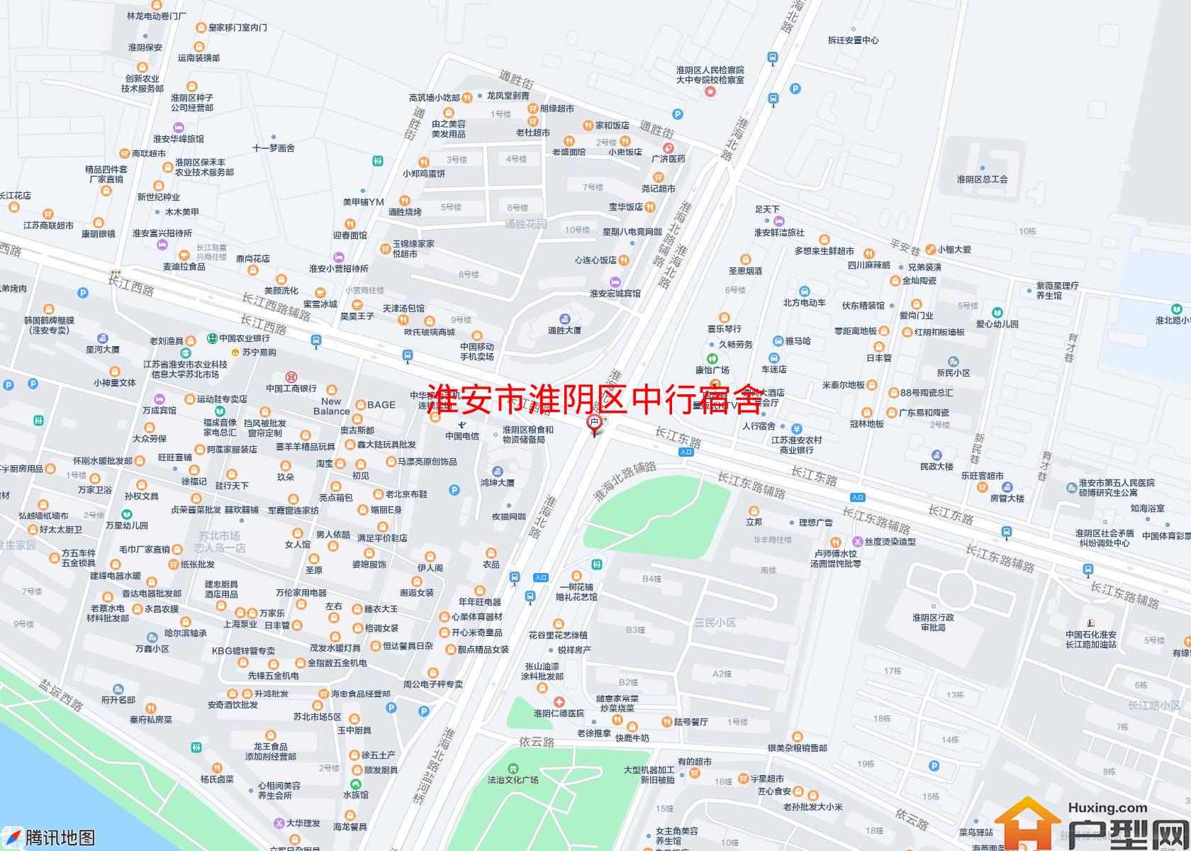 淮阴区中行宿舍小区 - 户型网