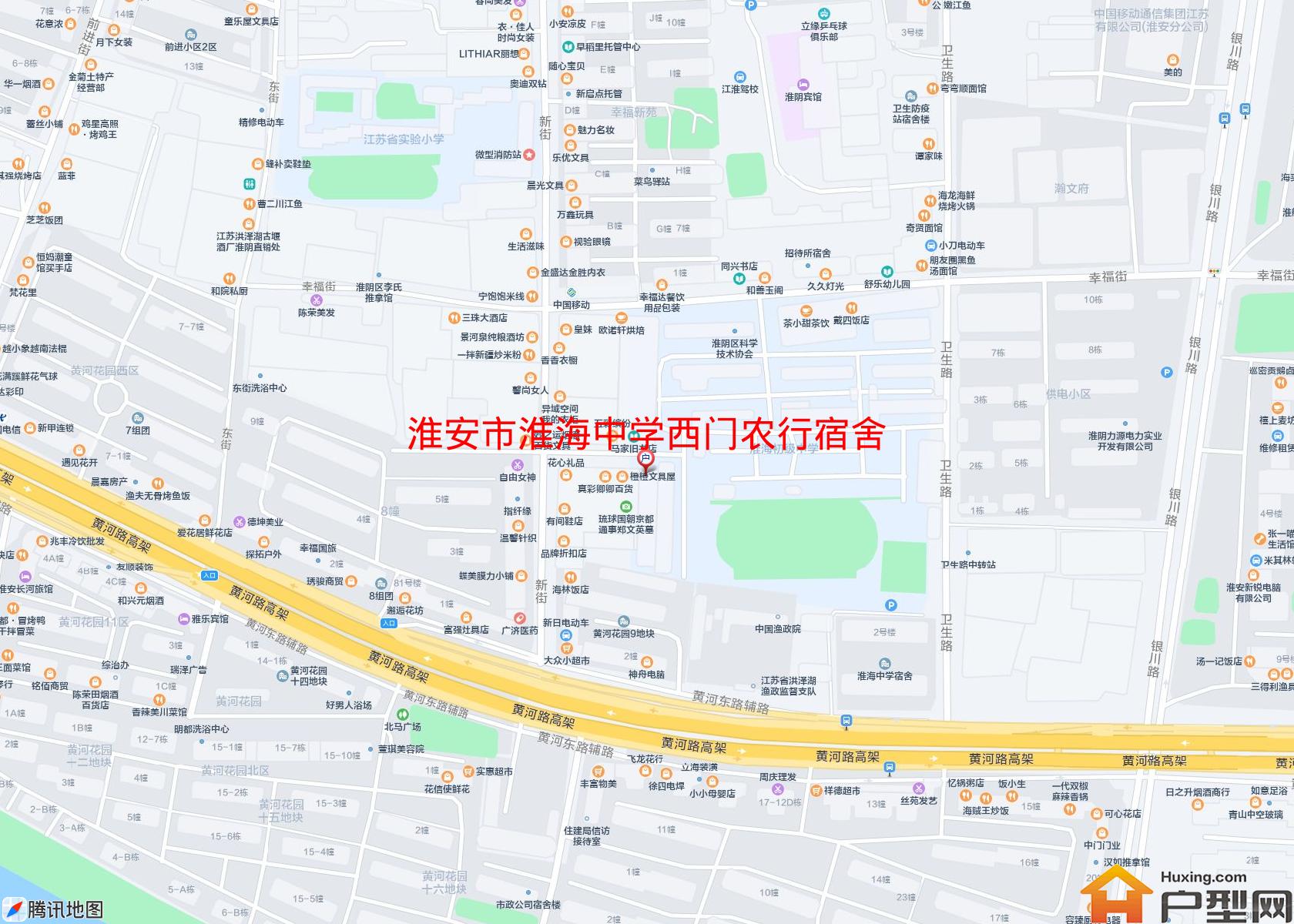 淮海中学西门农行宿舍小区 - 户型网