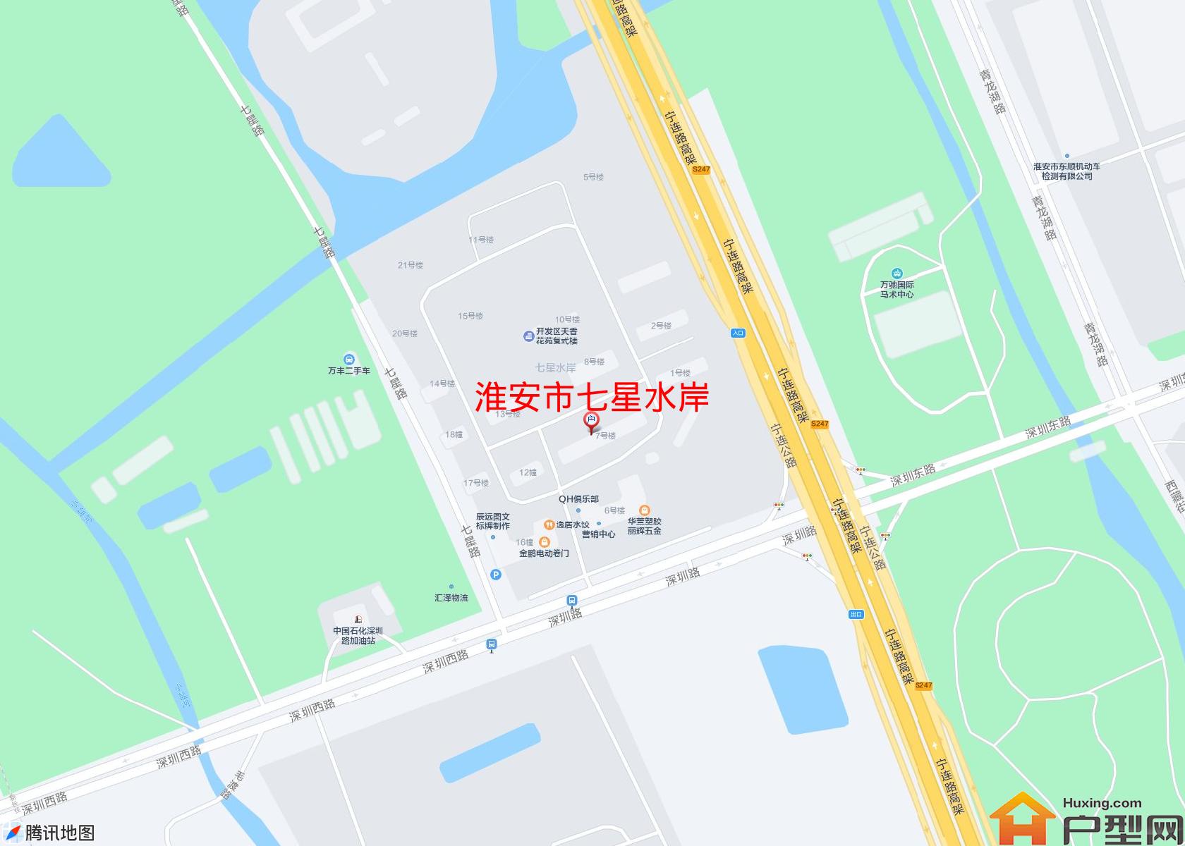 七星水岸小区 - 户型网
