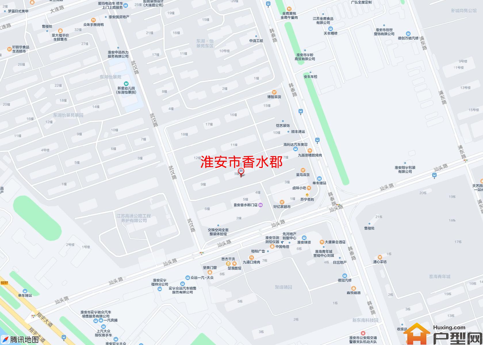 香水郡小区 - 户型网