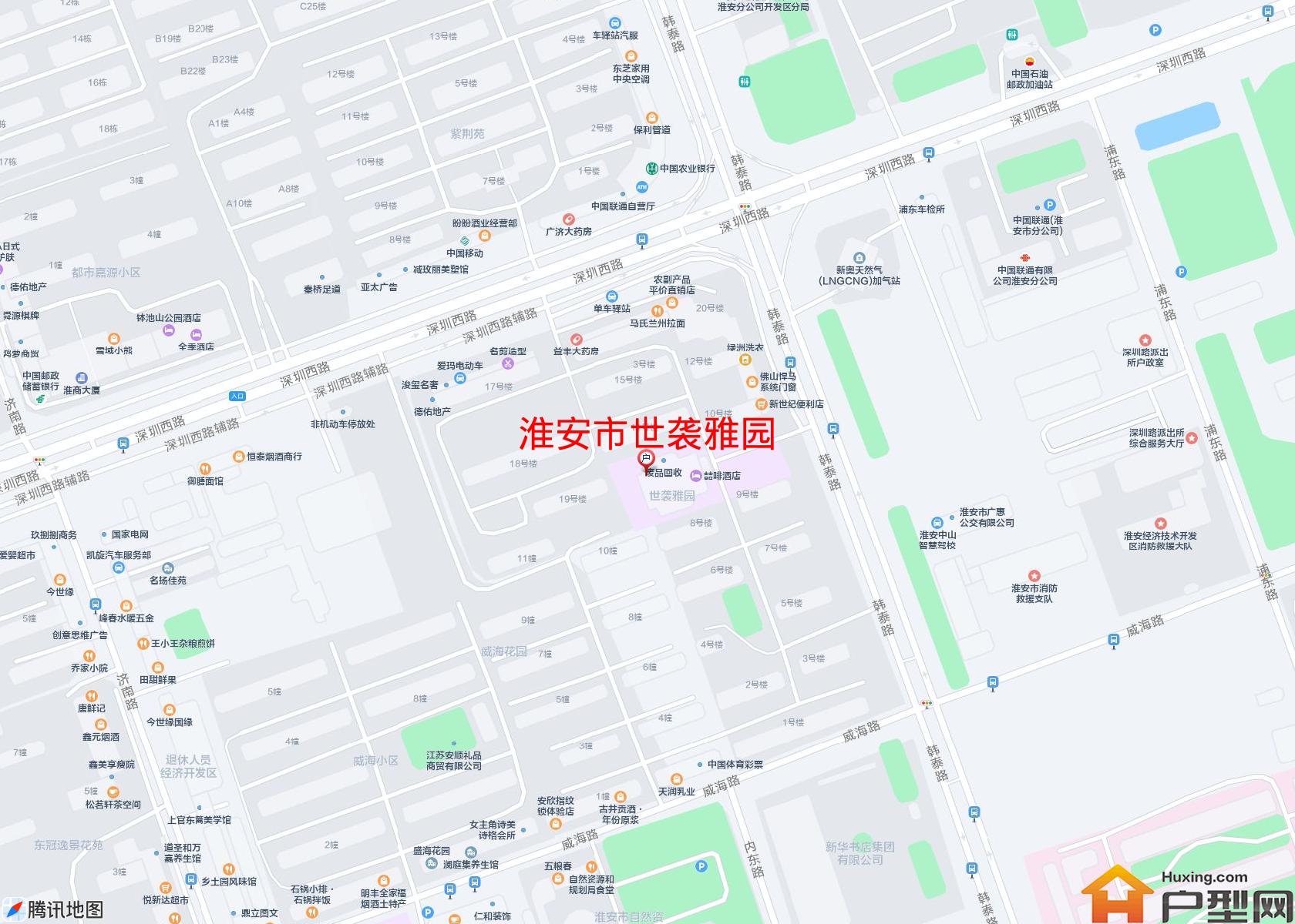 世袭雅园小区 - 户型网