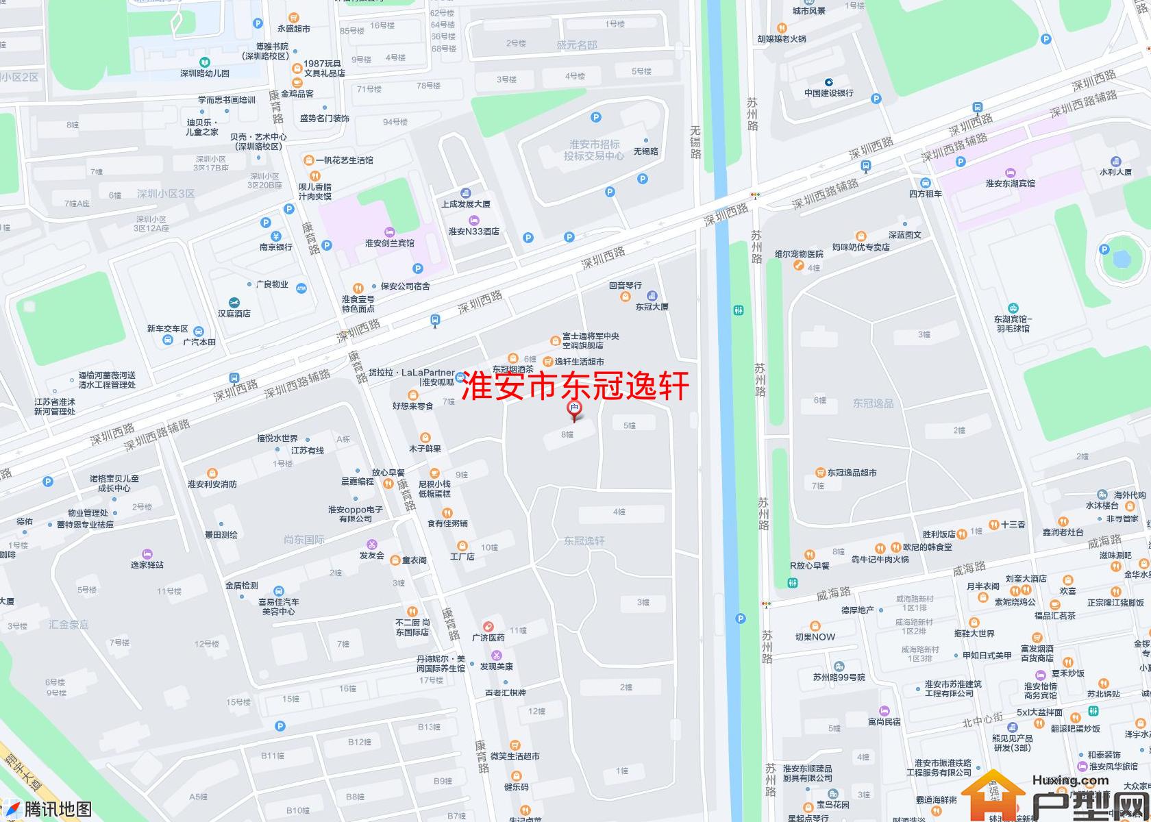 东冠逸轩小区 - 户型网