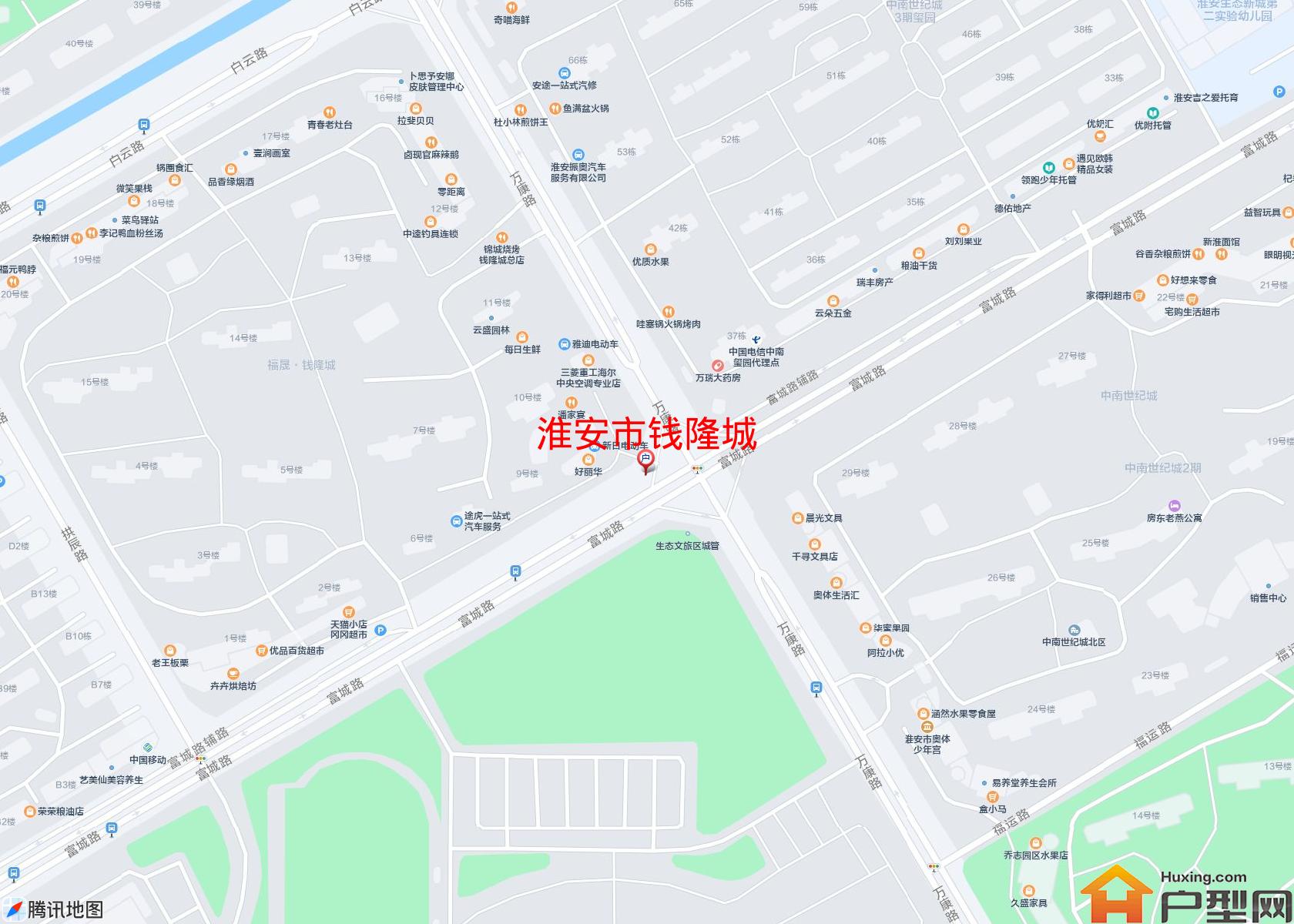 钱隆城小区 - 户型网