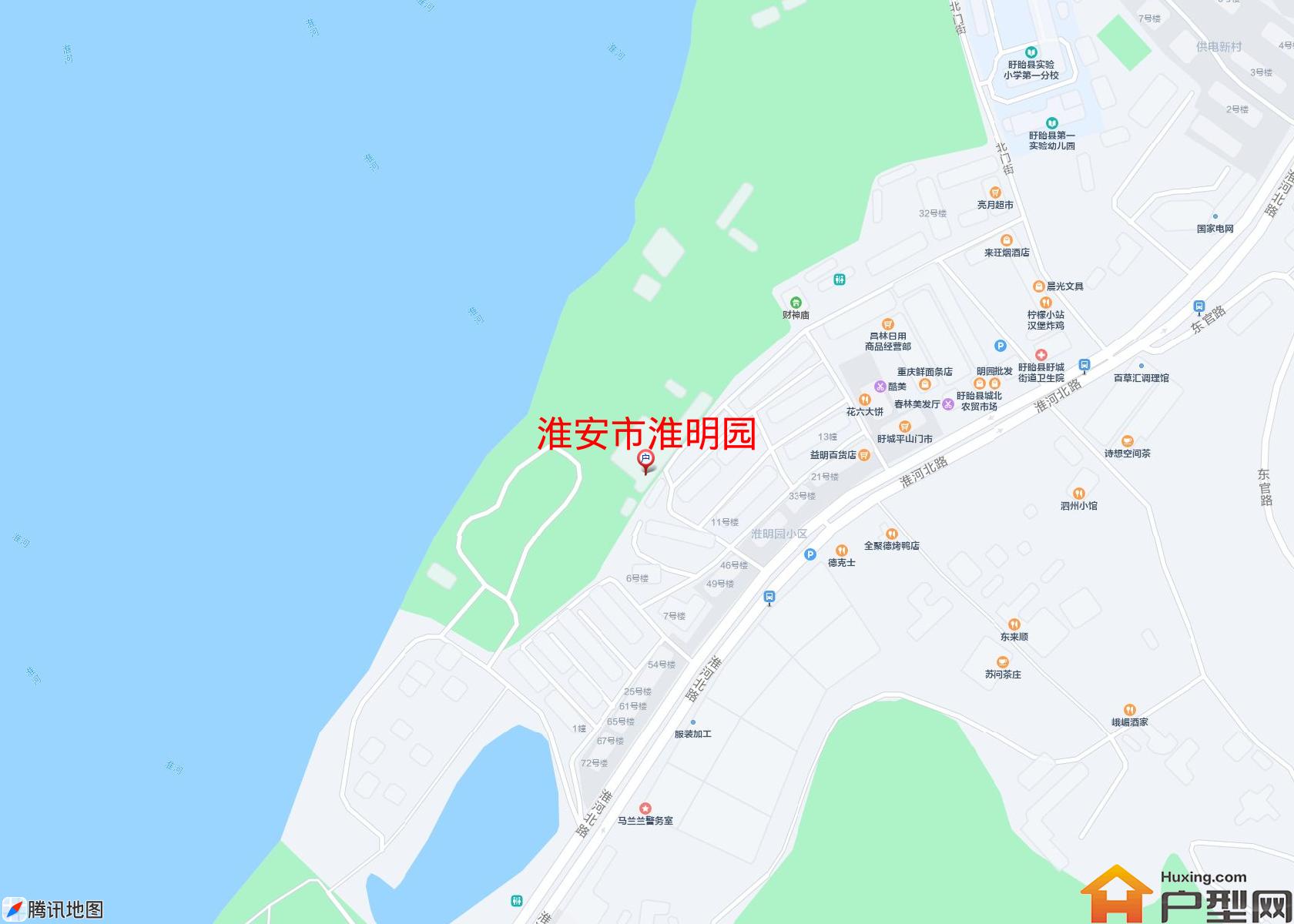淮明园小区 - 户型网