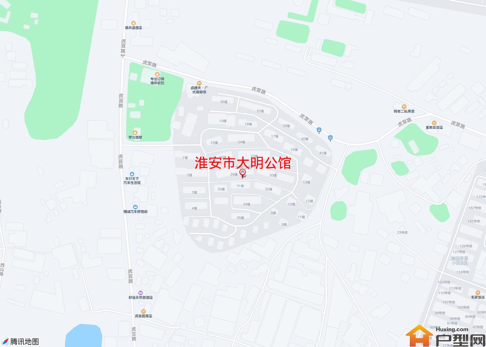 大明公馆小区 - 户型网