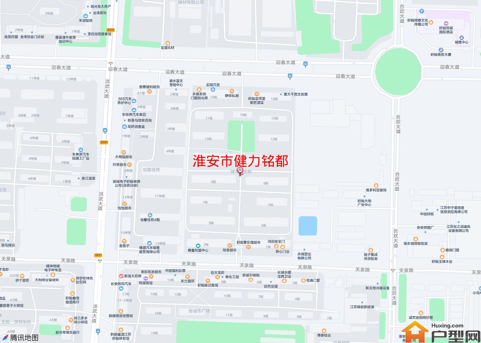 健力铭都小区 - 户型网