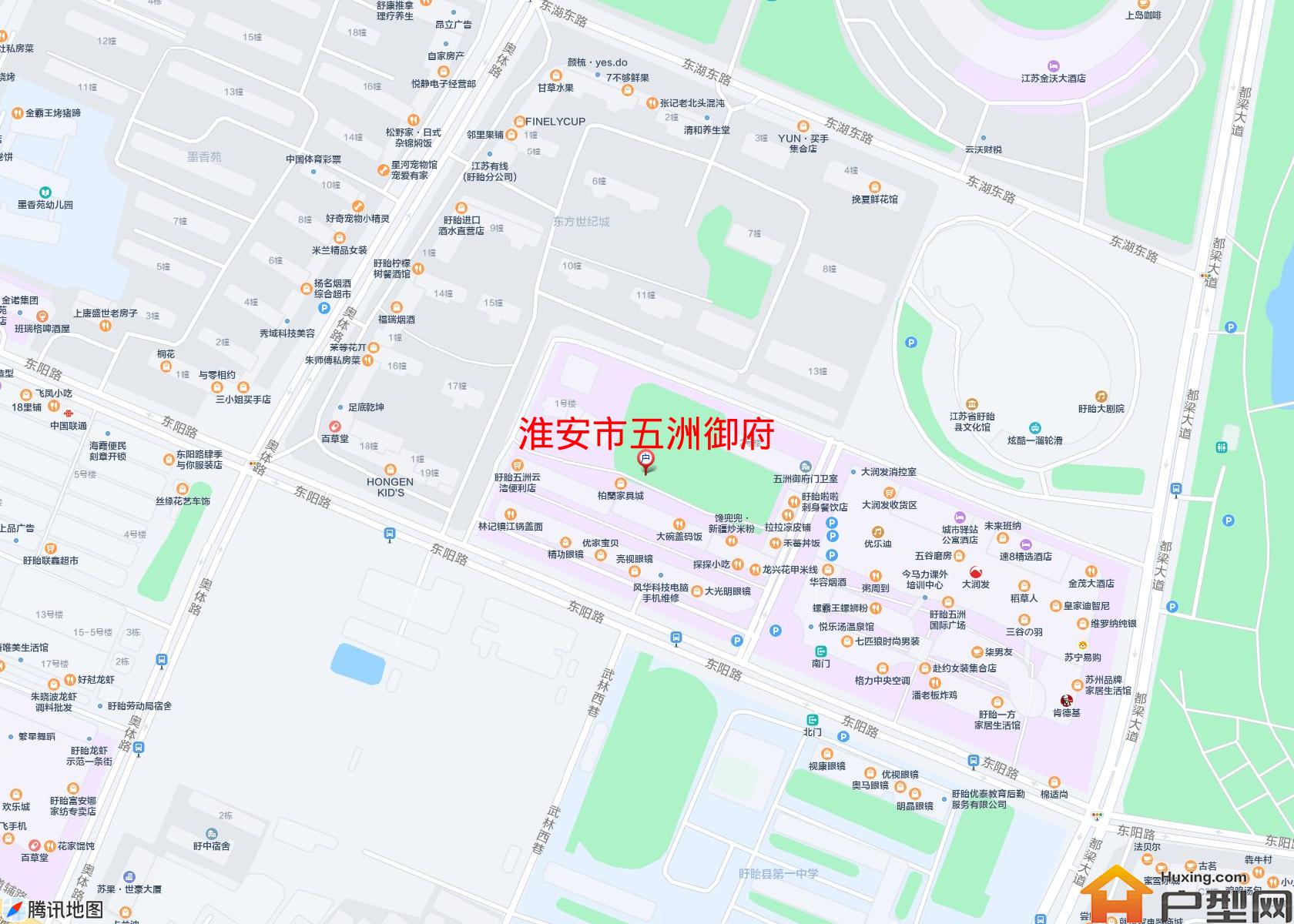 五洲御府小区 - 户型网