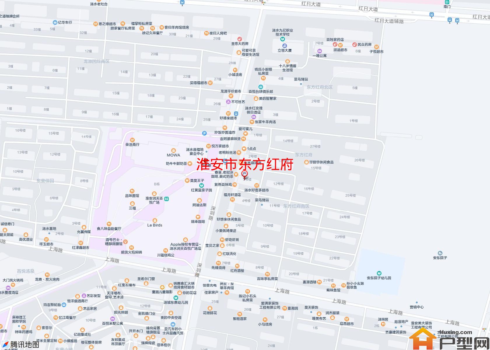 东方红府小区 - 户型网
