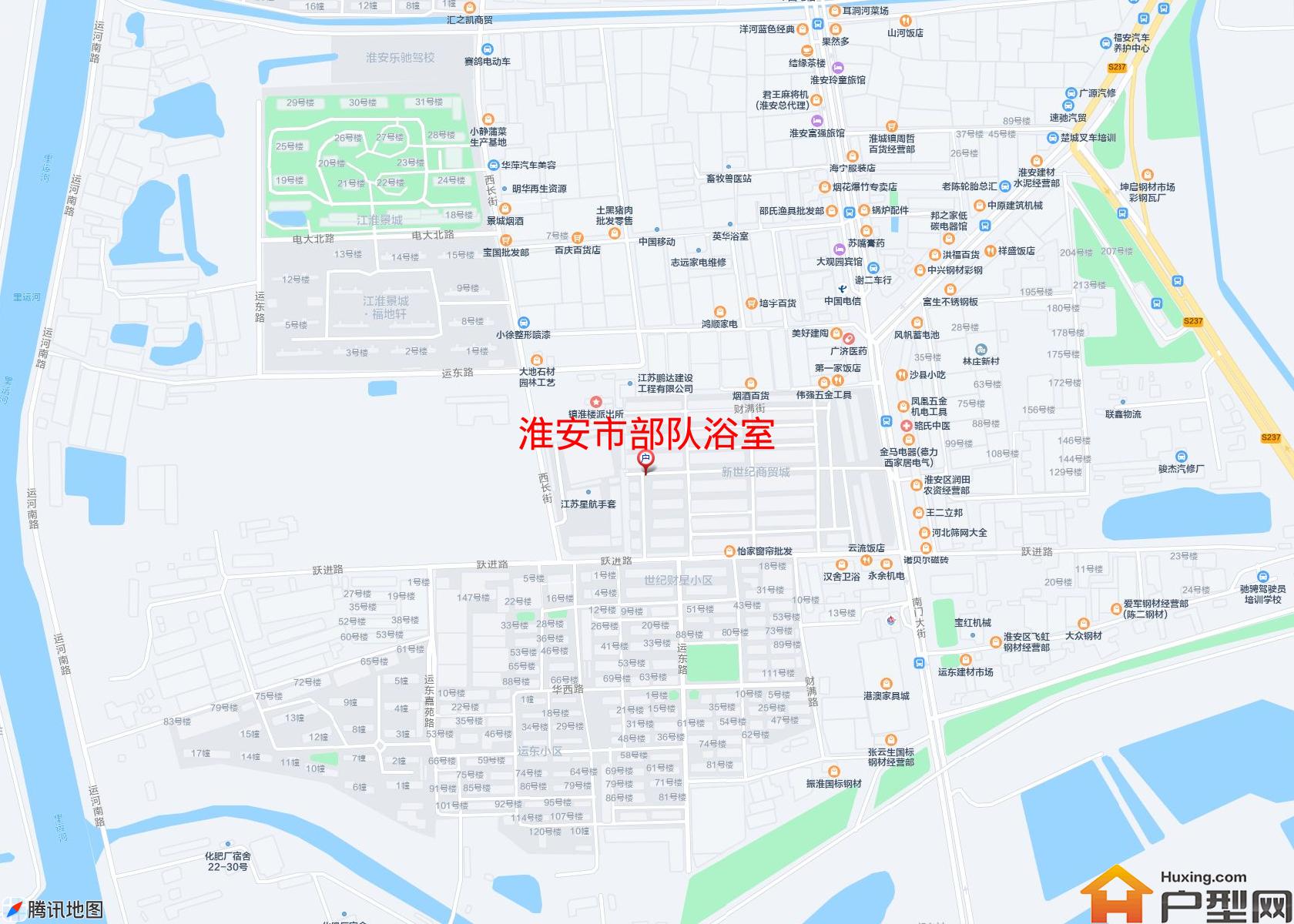 部队浴室小区 - 户型网