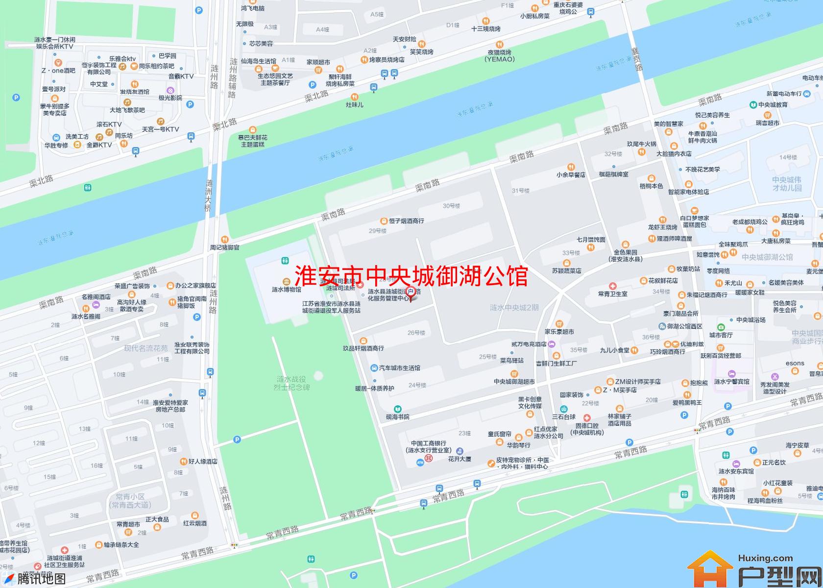 中央城御湖公馆小区 - 户型网