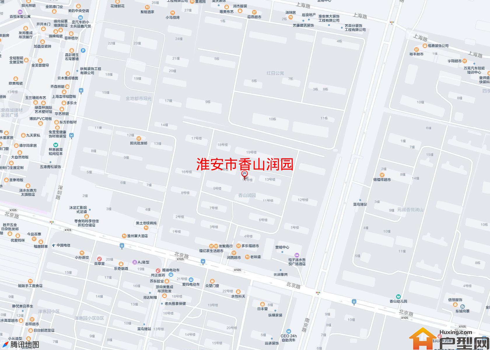 香山润园小区 - 户型网