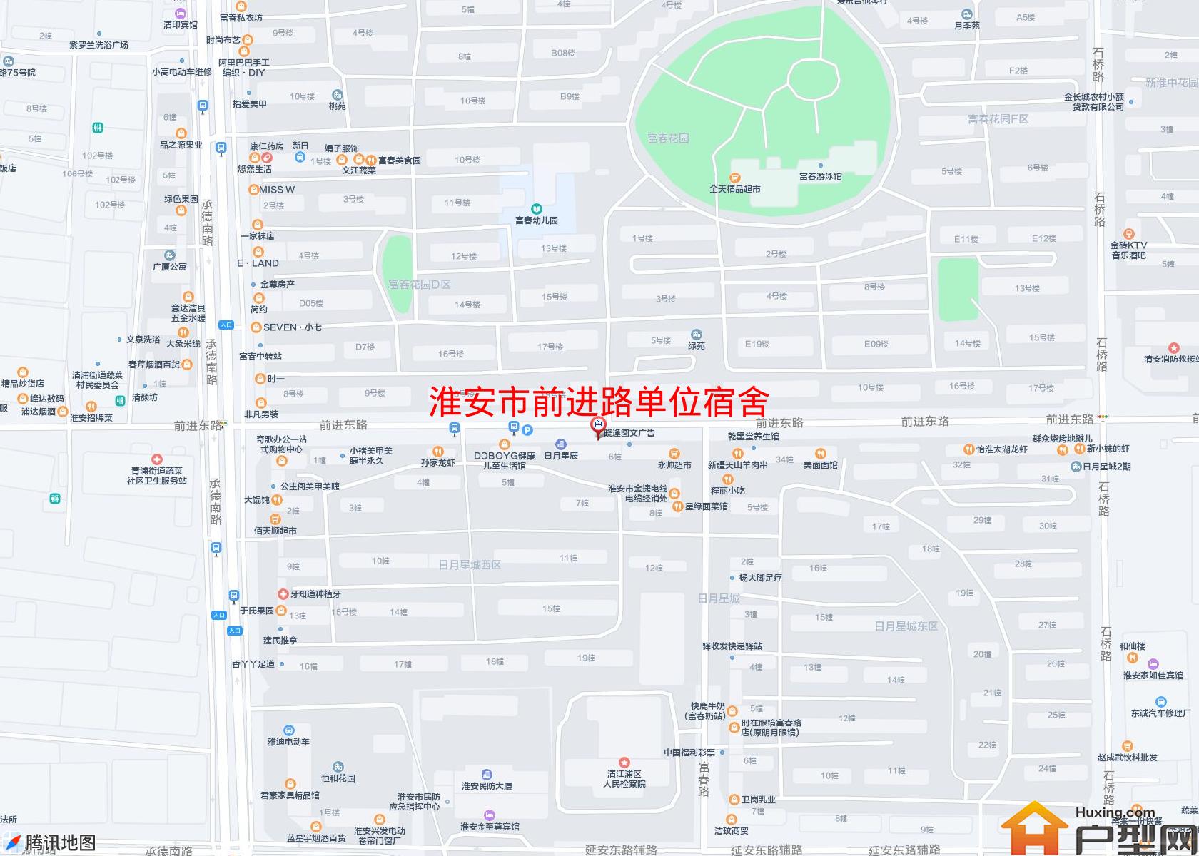 前进路单位宿舍小区 - 户型网