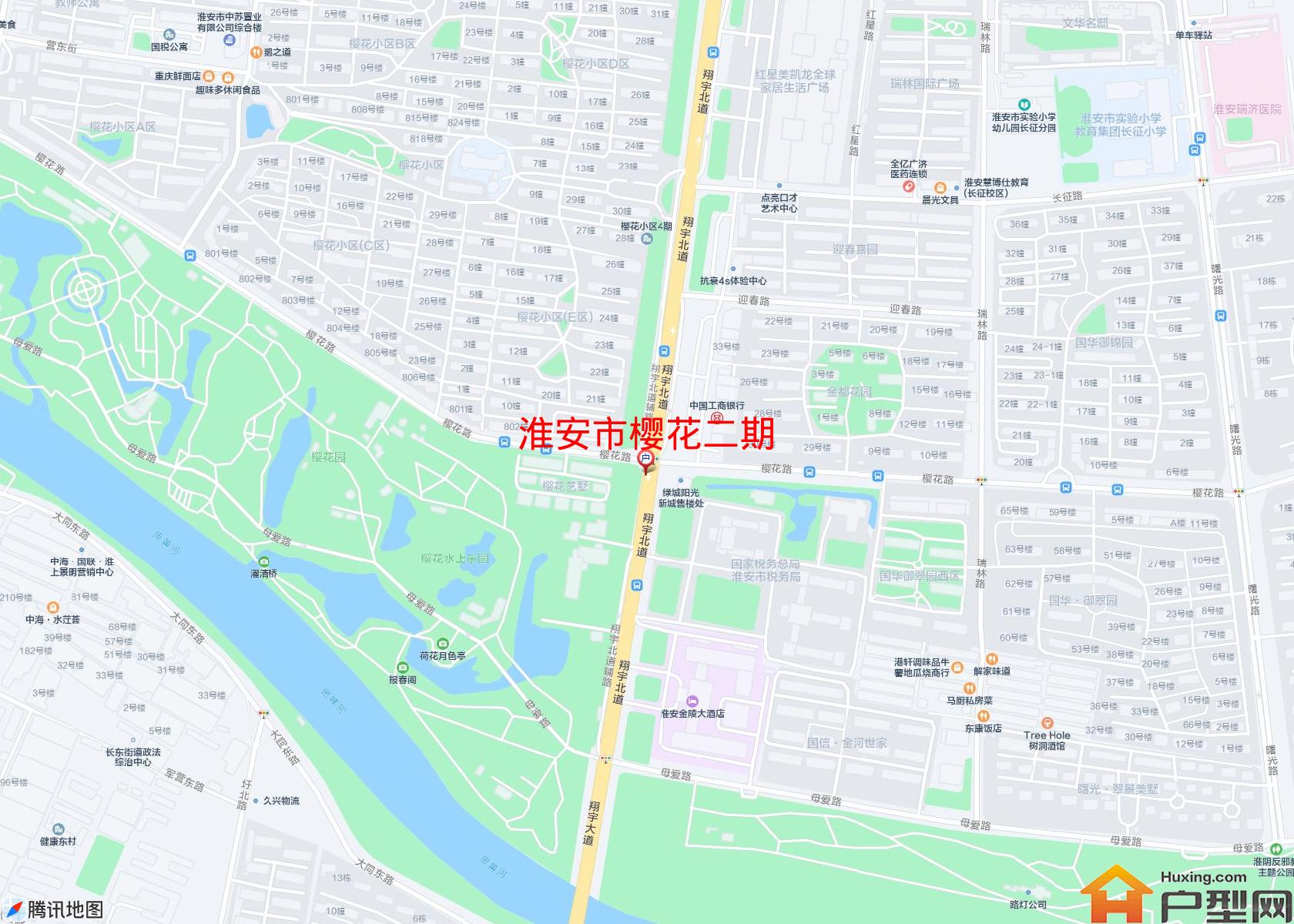 樱花二期小区 - 户型网