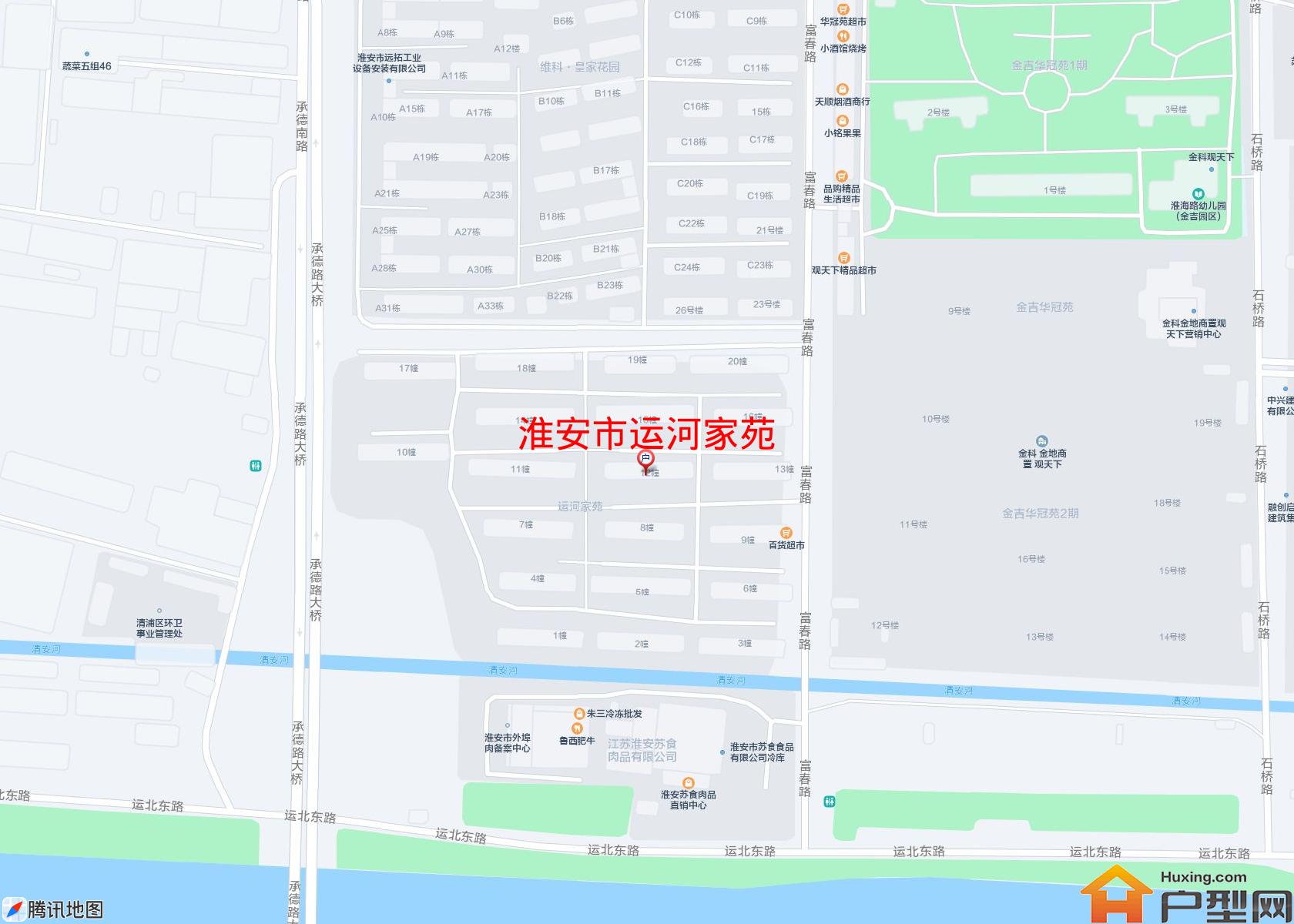 运河家苑小区 - 户型网
