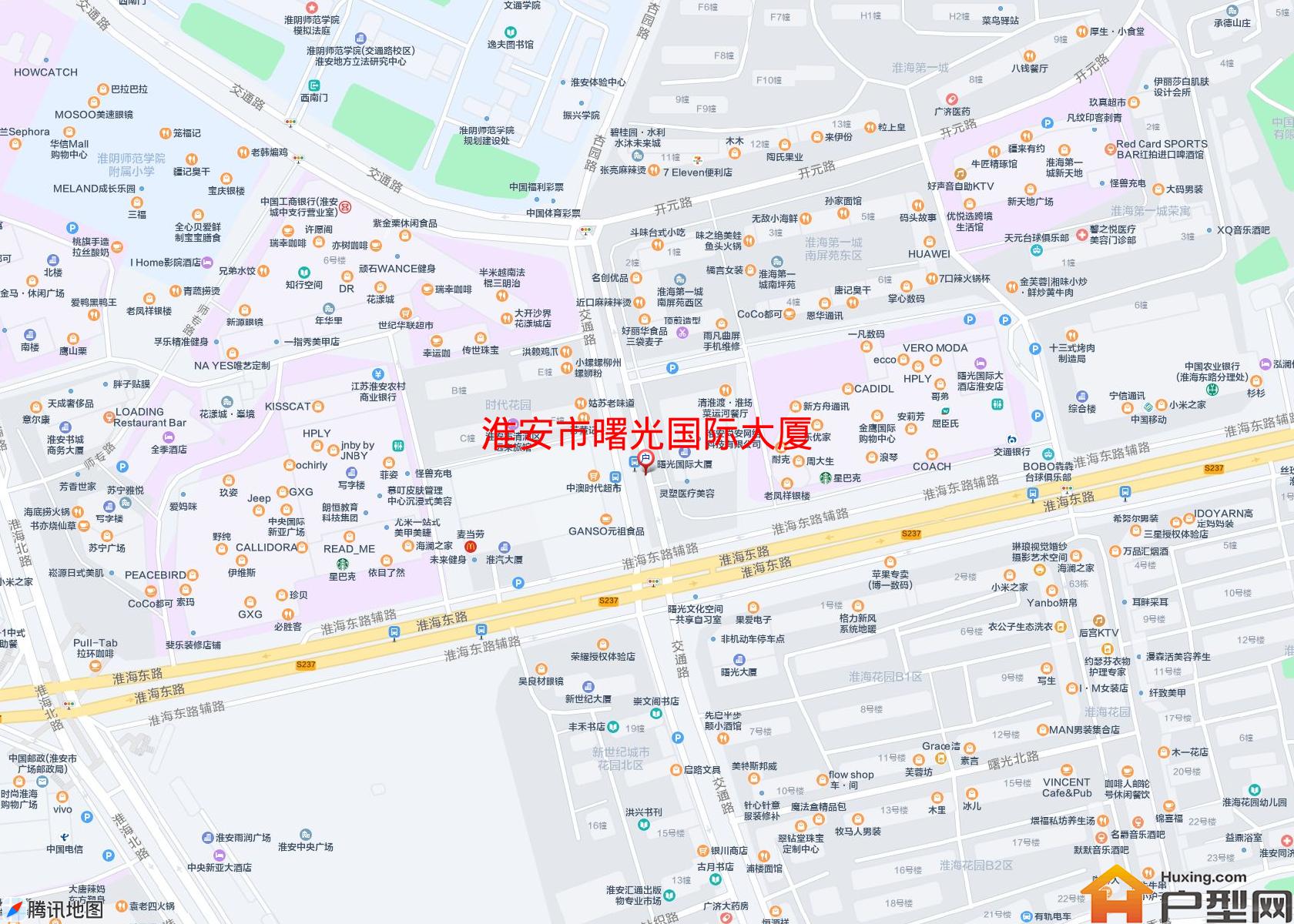 曙光国际大厦小区 - 户型网
