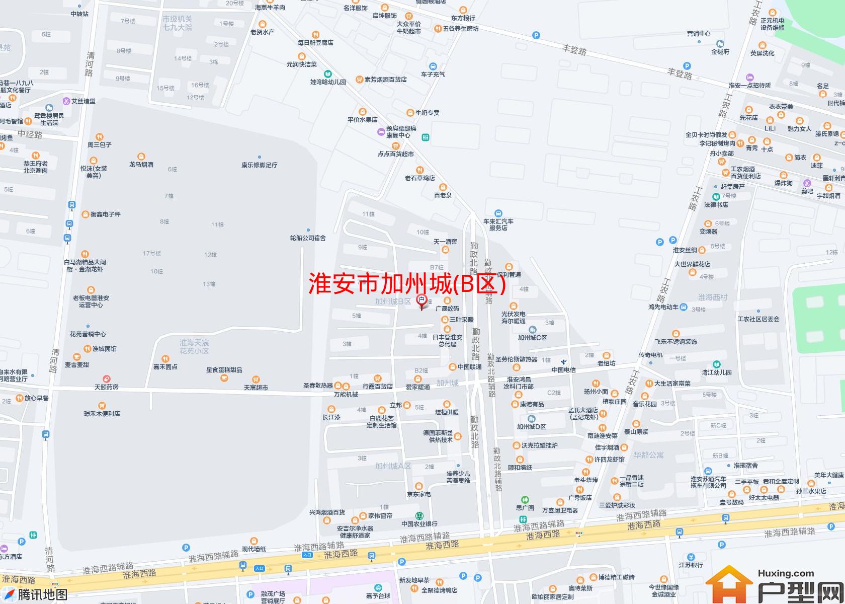 加州城(B区)小区 - 户型网