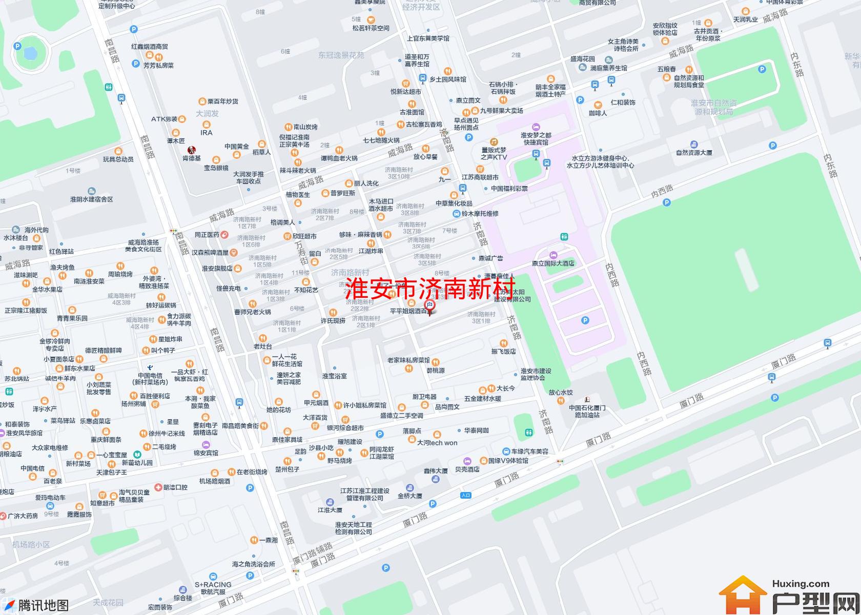 济南新村小区 - 户型网
