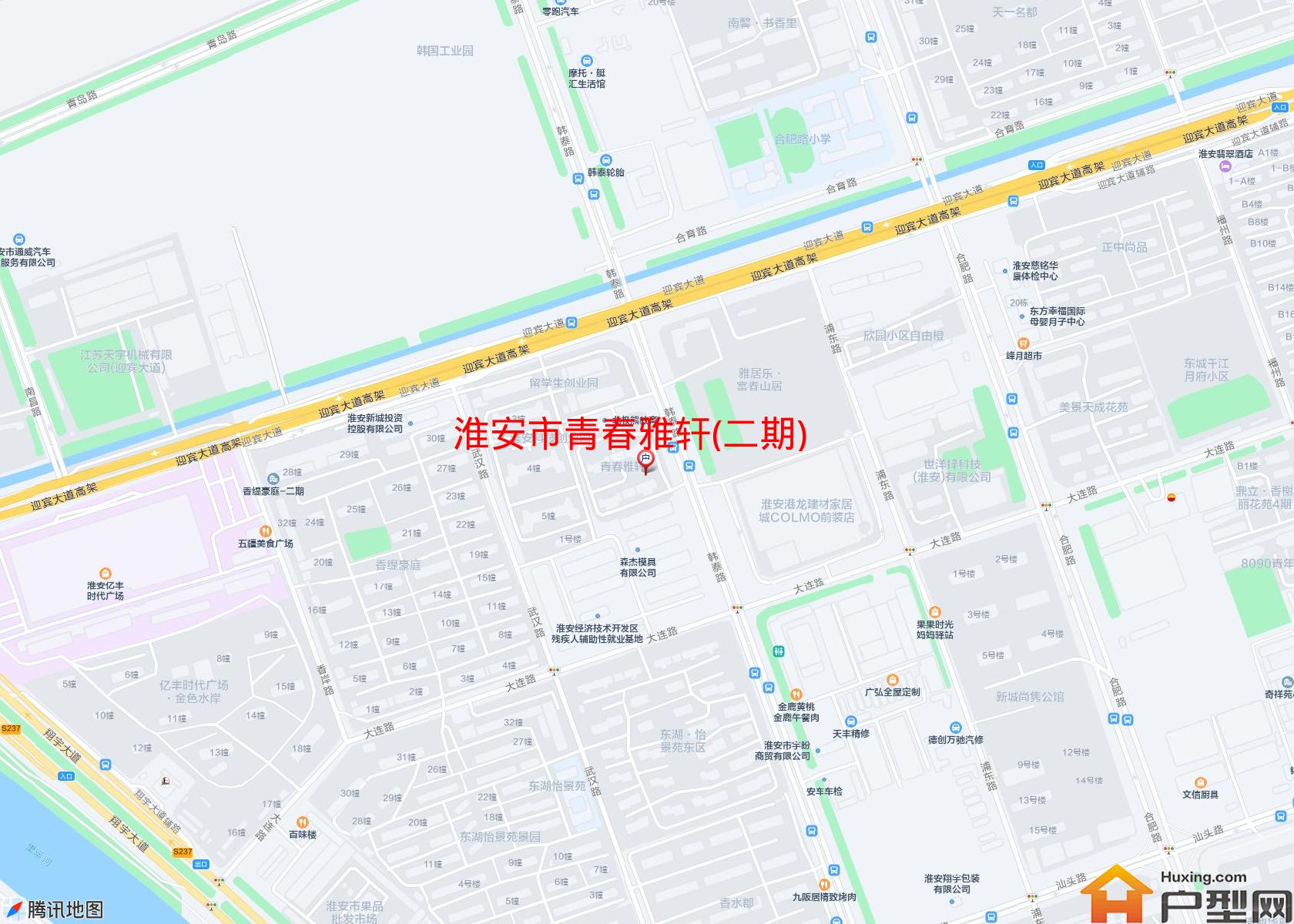 青春雅轩(二期)小区 - 户型网