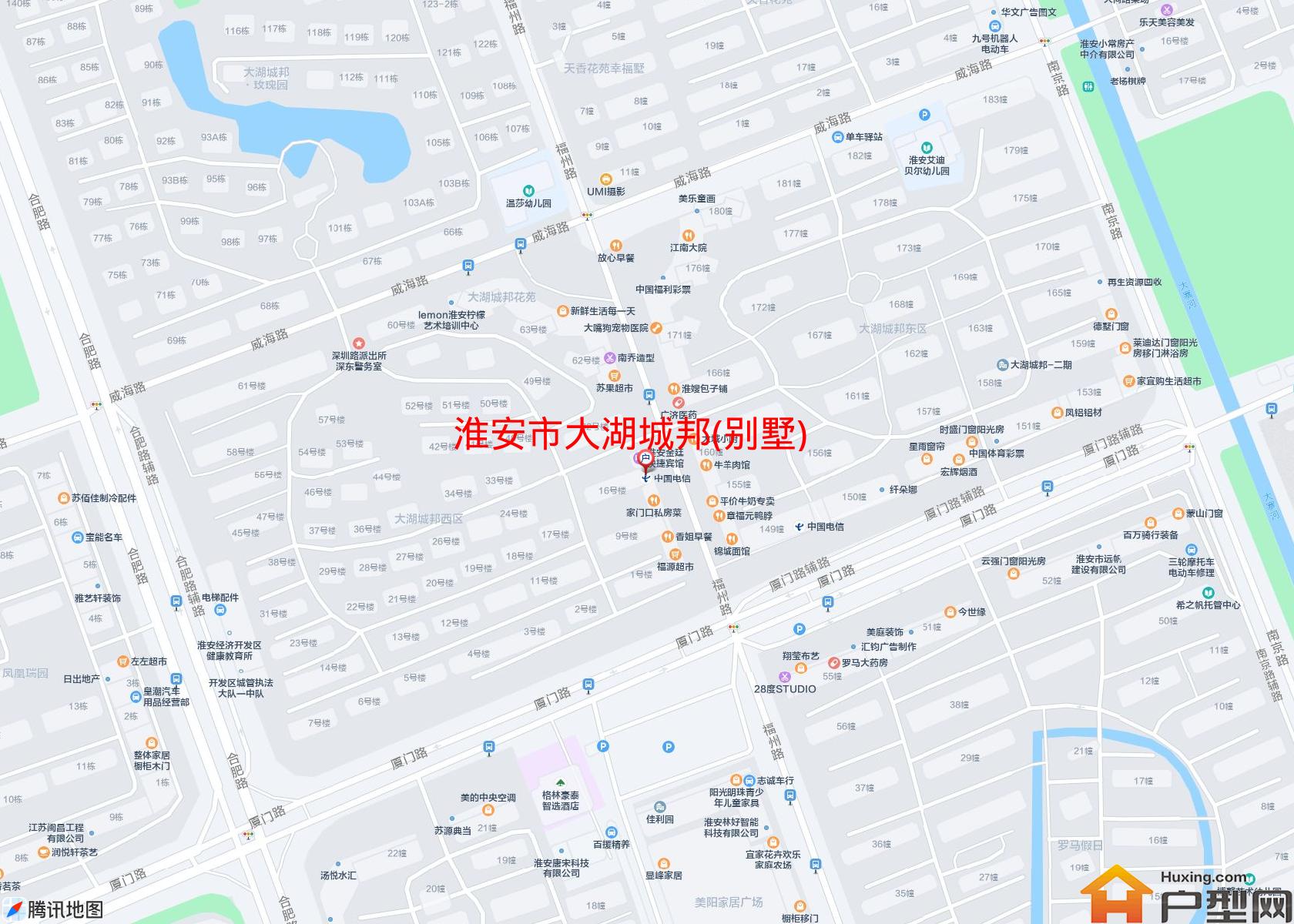 大湖城邦(别墅)小区 - 户型网