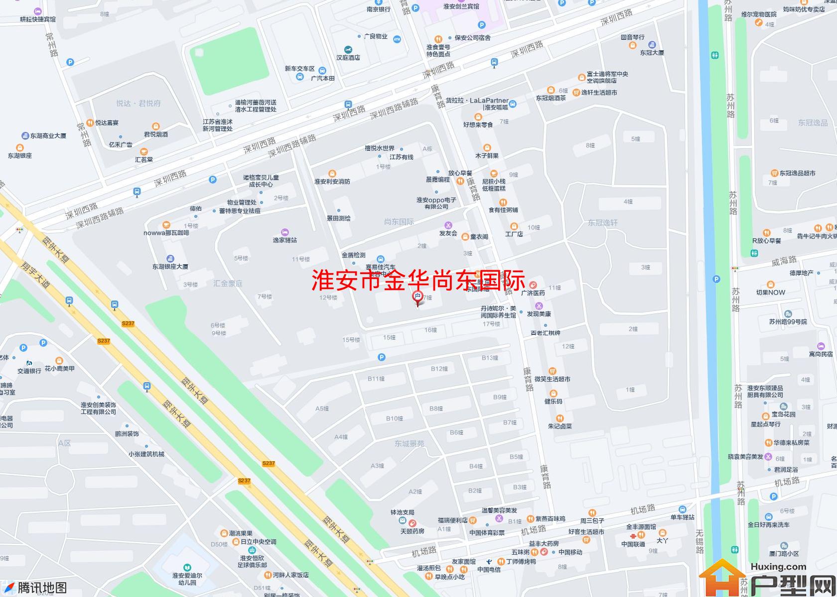 金华尚东国际小区 - 户型网