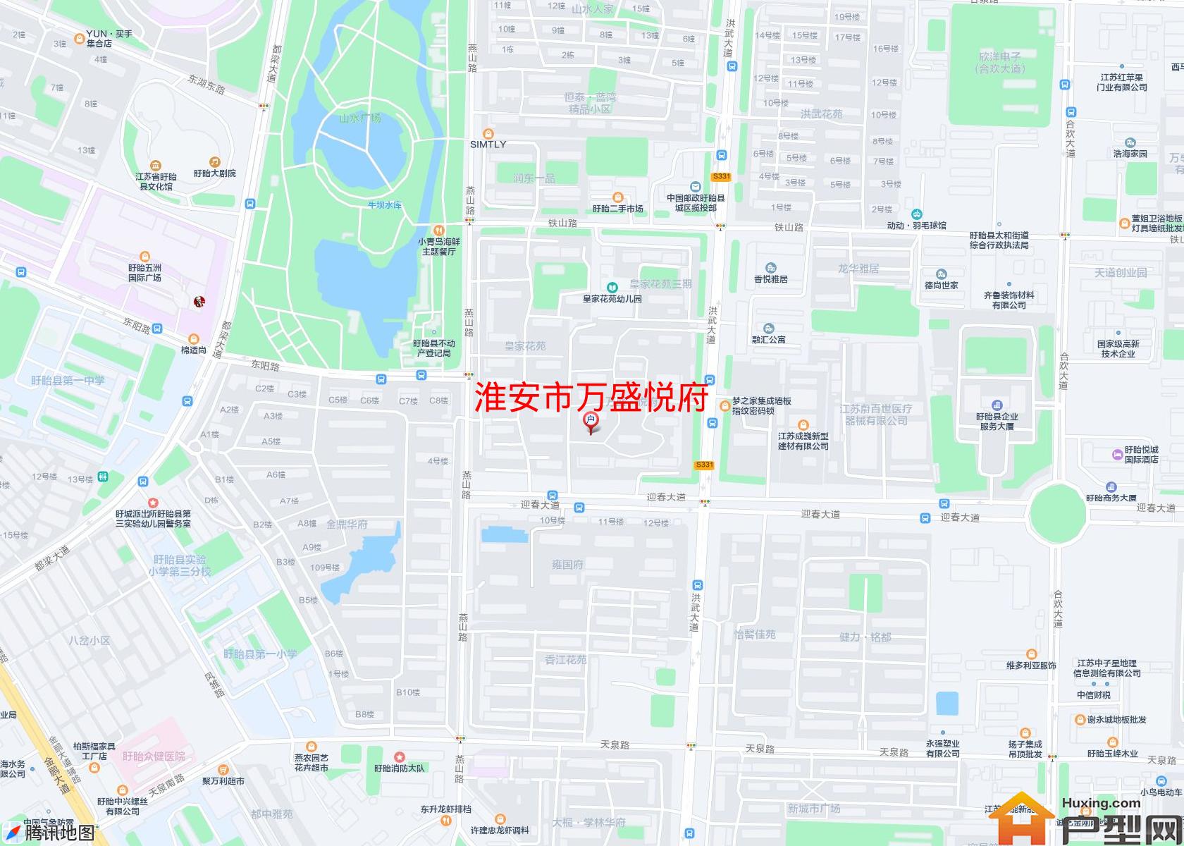 万盛悦府小区 - 户型网
